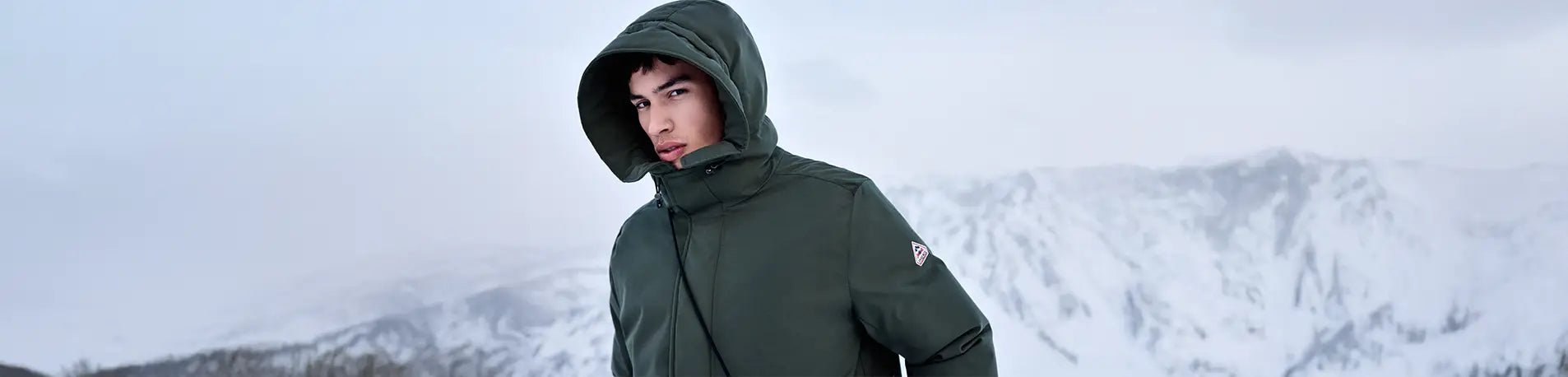 Classic down jackets for men