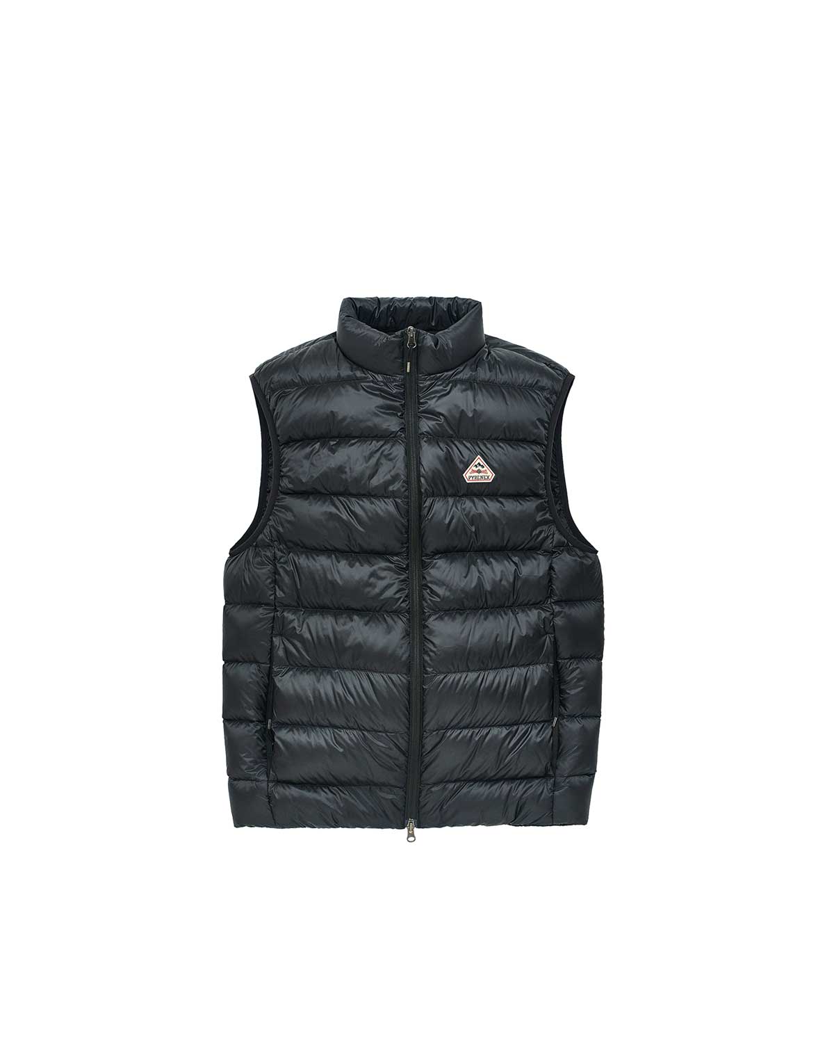 Pyrenex Arial Herren ärmellose Daunenjacke Schwarz-4