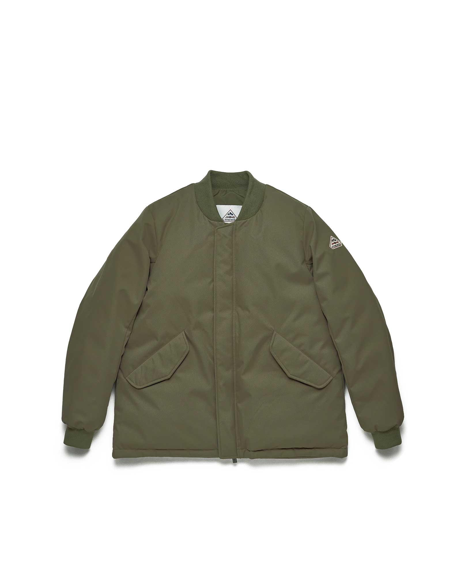 Pyrenex Soulom Daunenjacke in tiefem Khaki-5