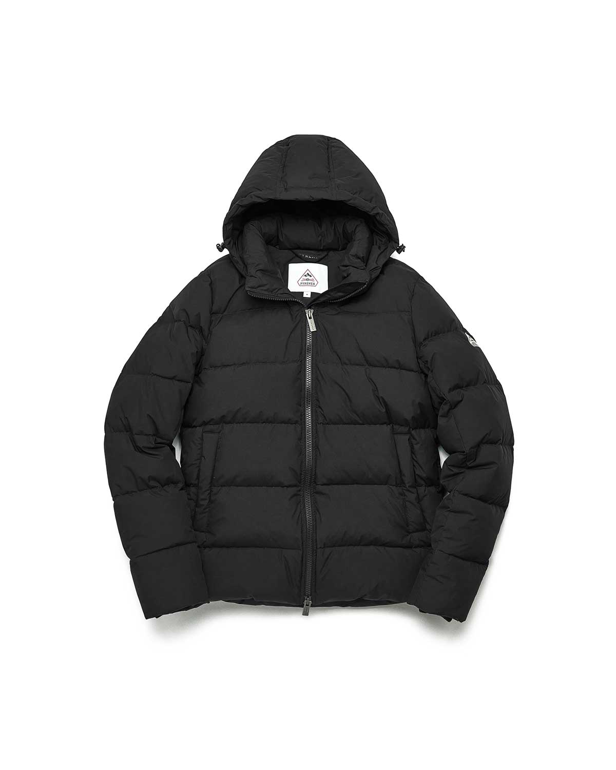 Pyrenex Spoutnic down jacket with removable hood black-11