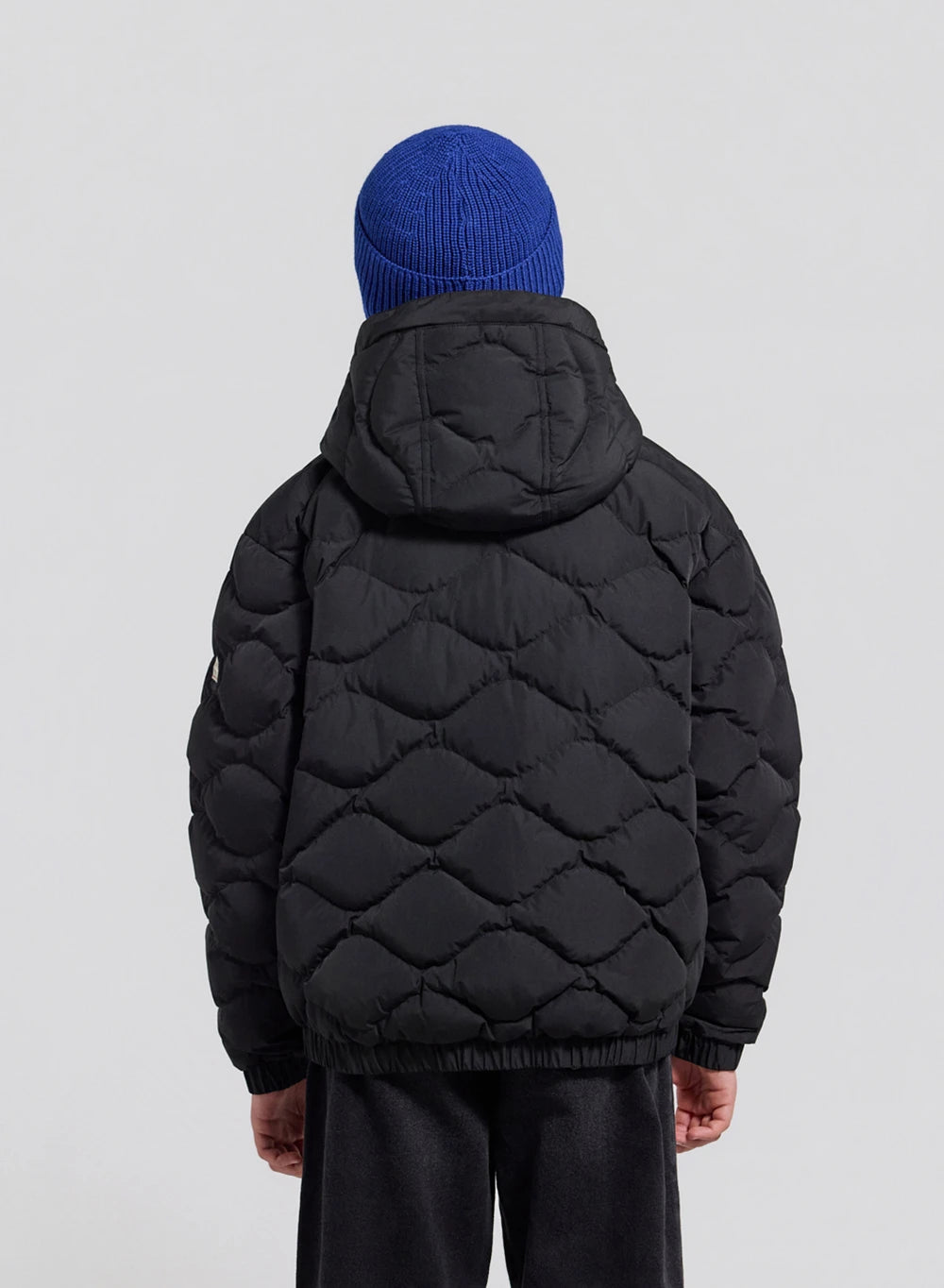 Black Beet Children's Hooded Bomber Jacket-9