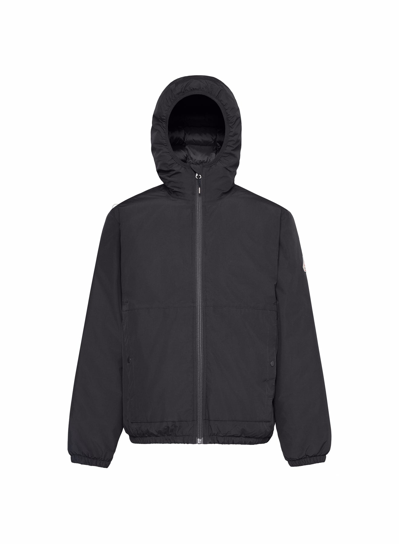 Children's Waterproof Down Jacket with Hood, Black-9