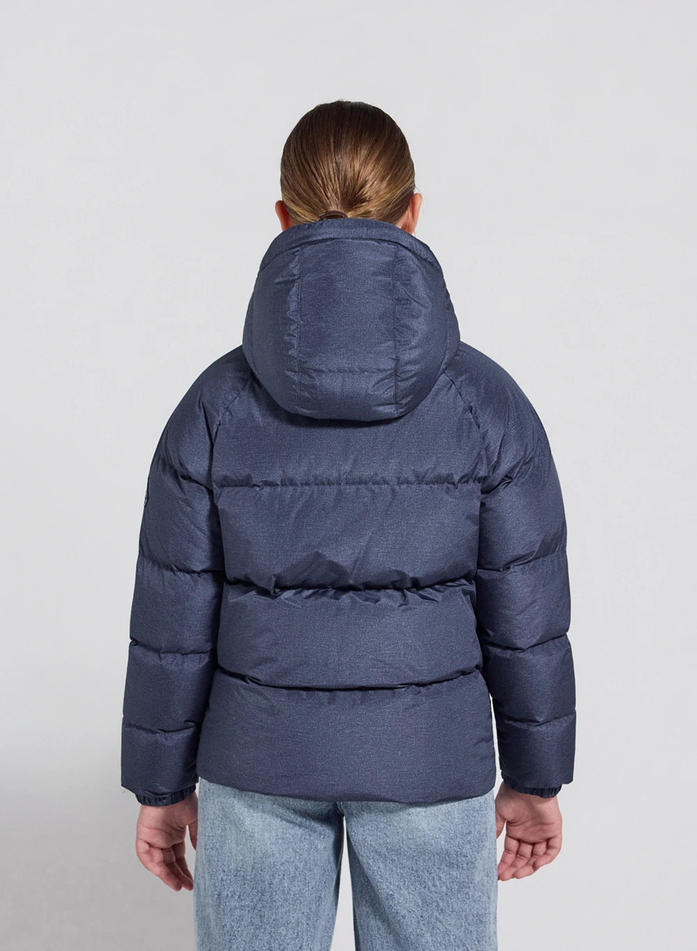 Doudoune à capuche Tartine & Chocolat x Pyrenex enfant Elie bleu denim