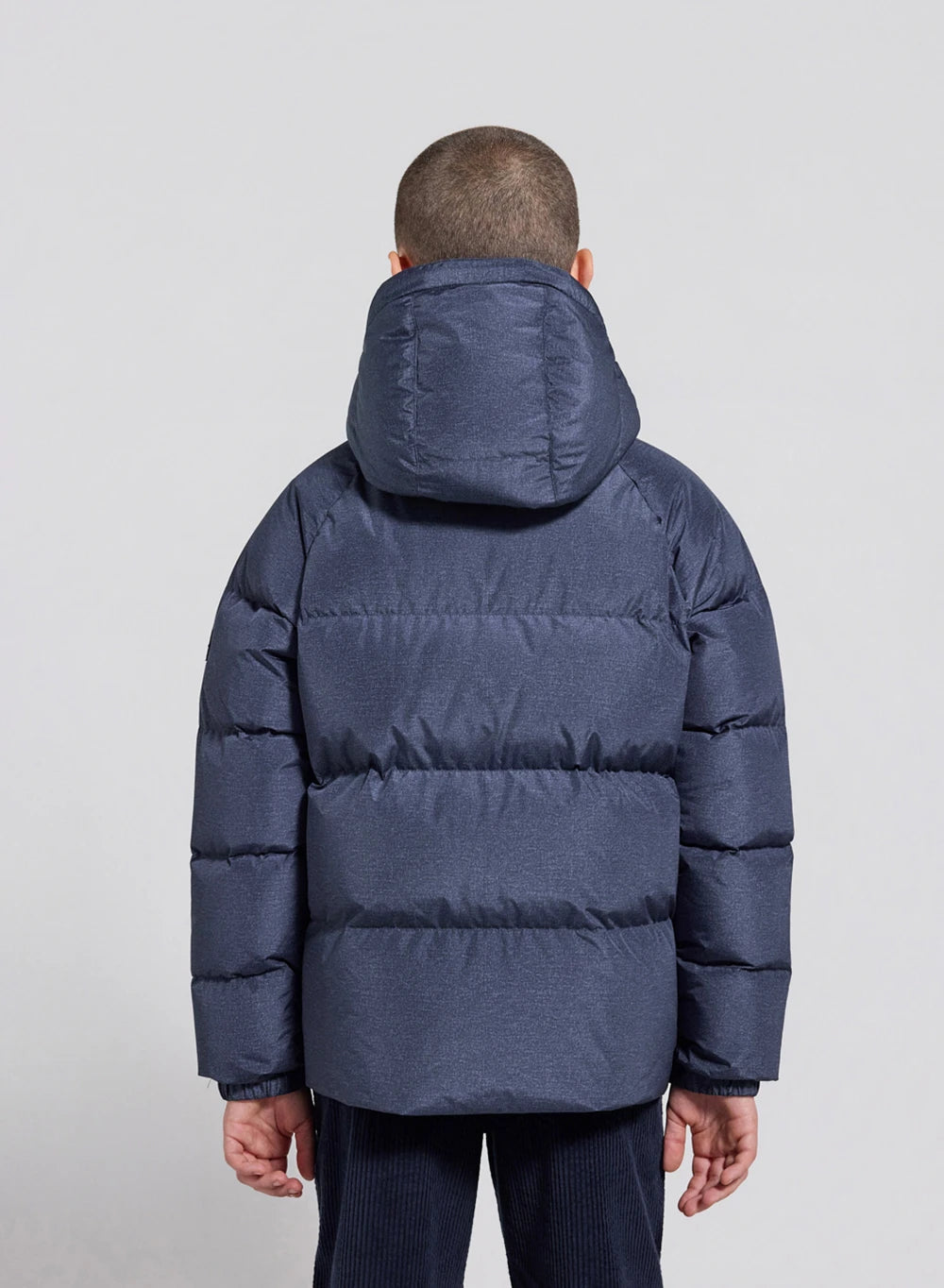 Doudoune à capuche Tartine & Chocolat x Pyrenex enfant Elie bleu denim