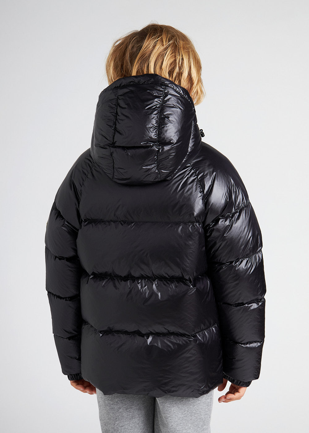 Kinder-Daunenjacke mit Kapuze Pyrenex Sten Black-8