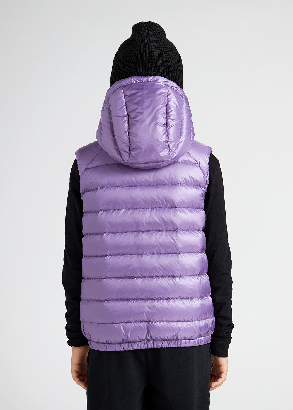 Ärmellose Daunenjacke für Kinder Pyrenex Cheslin Purple Heart-7