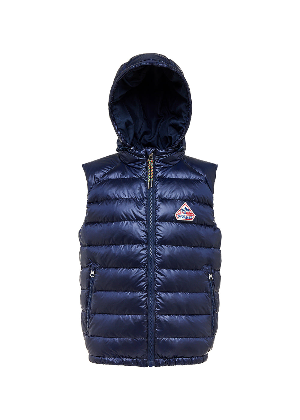 Kids' Pyrenex Cheslin hooded down vest amiral-7