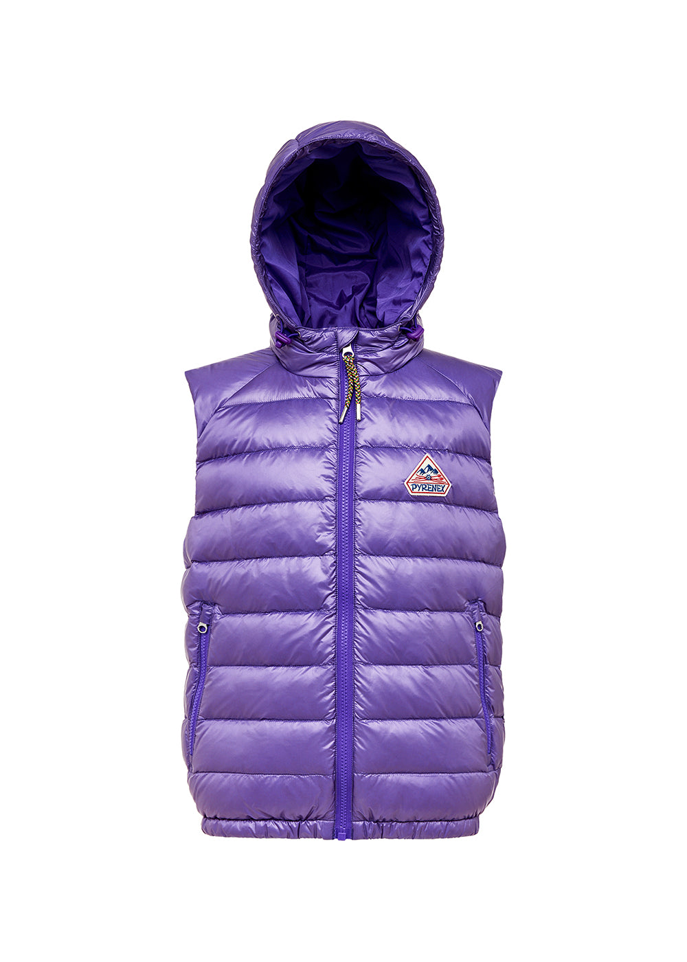 Ärmellose Daunenjacke für Kinder Pyrenex Cheslin Purple Heart-8