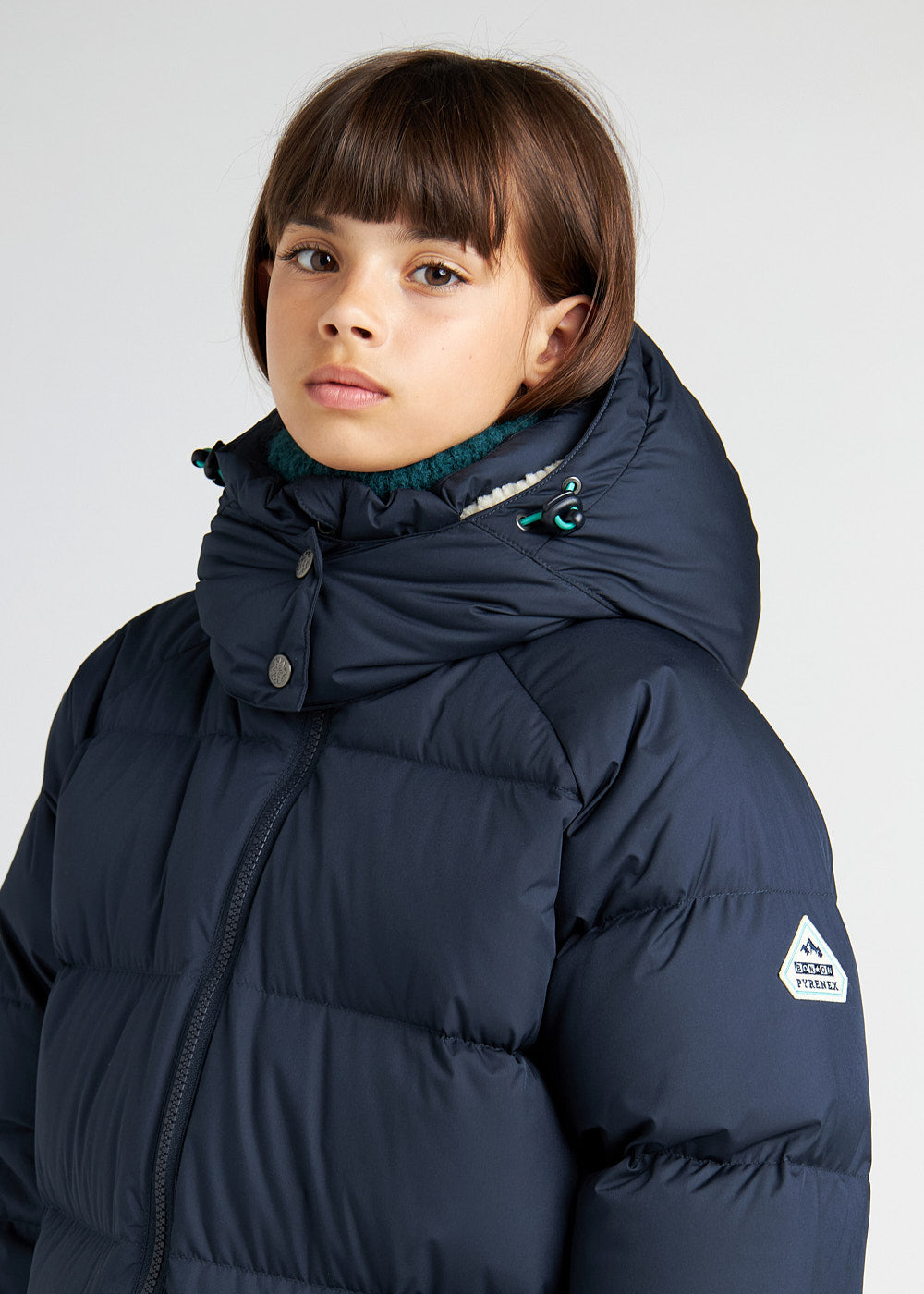 Husky Pyrenex x Bonton Amiral Kids Warm Hooded Down Jacket-4