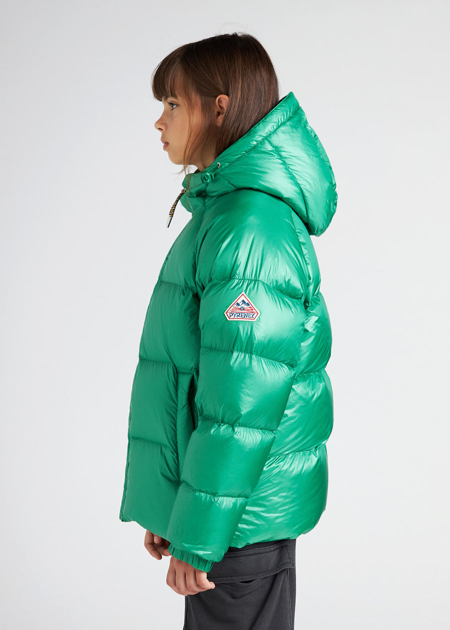 Doudoune Pyrenex Taffetas Brillant | Fourrure Véritable Amovible Taille 34 | Crème Neuf Sans Étiquettes