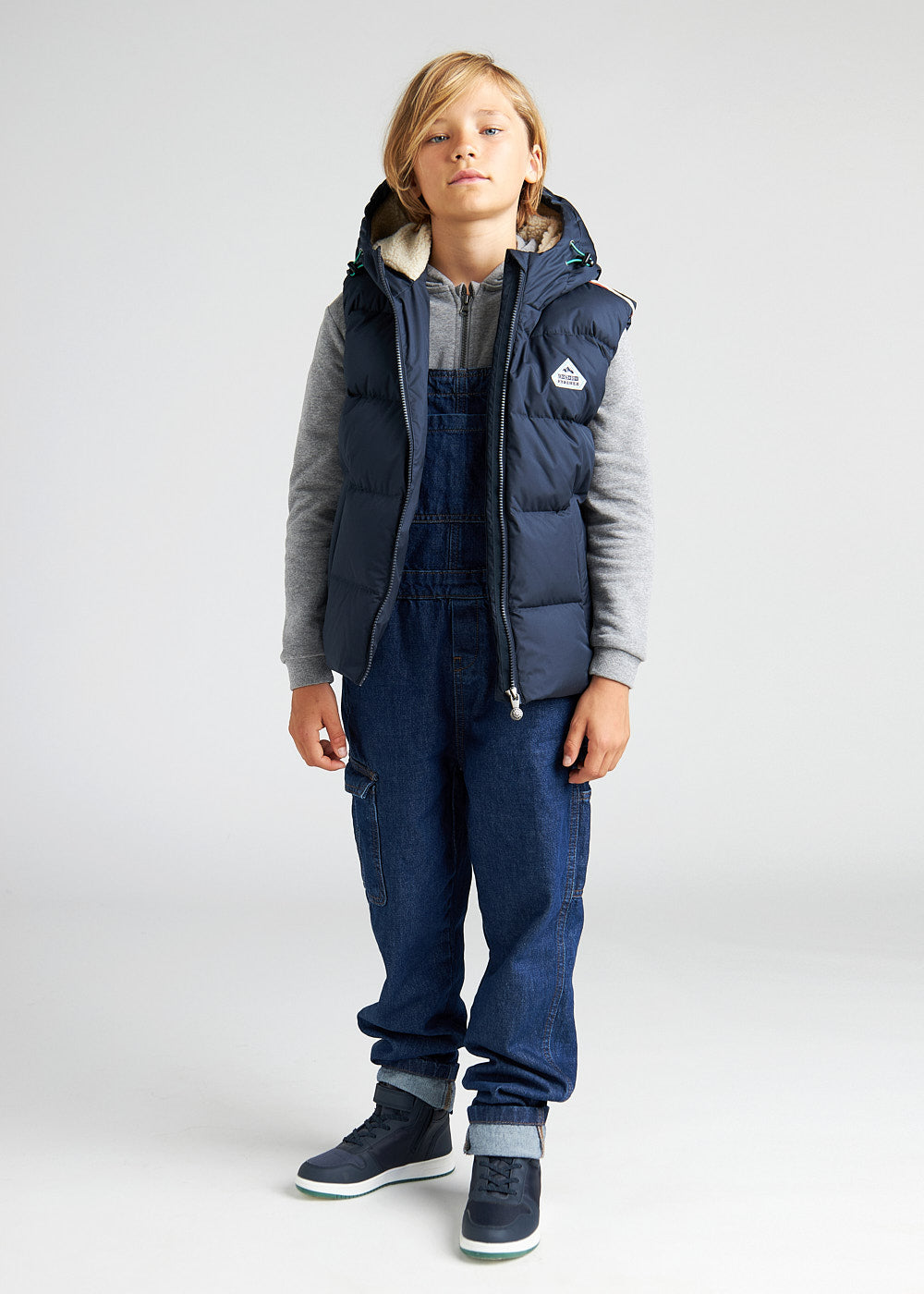 Wolf Pyrenex x Bonton Amiral Kids Sleeveless Down Jacket-5