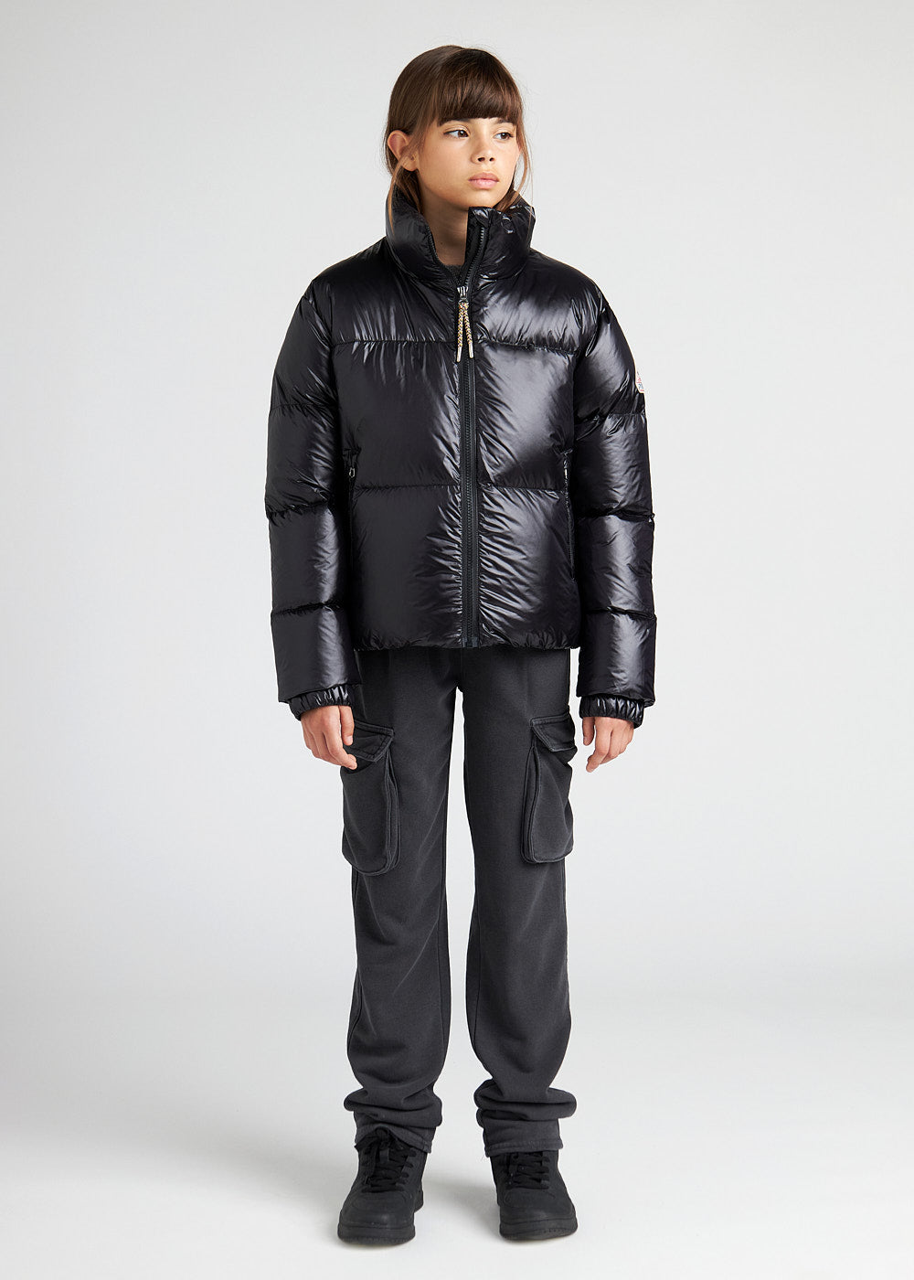 Goldin girl down jacket black-3