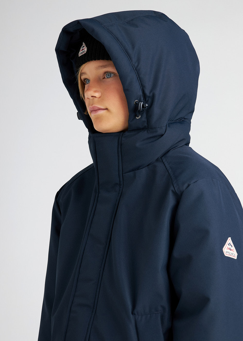 Parka pour enfants Pyrenex Mika amiral-6