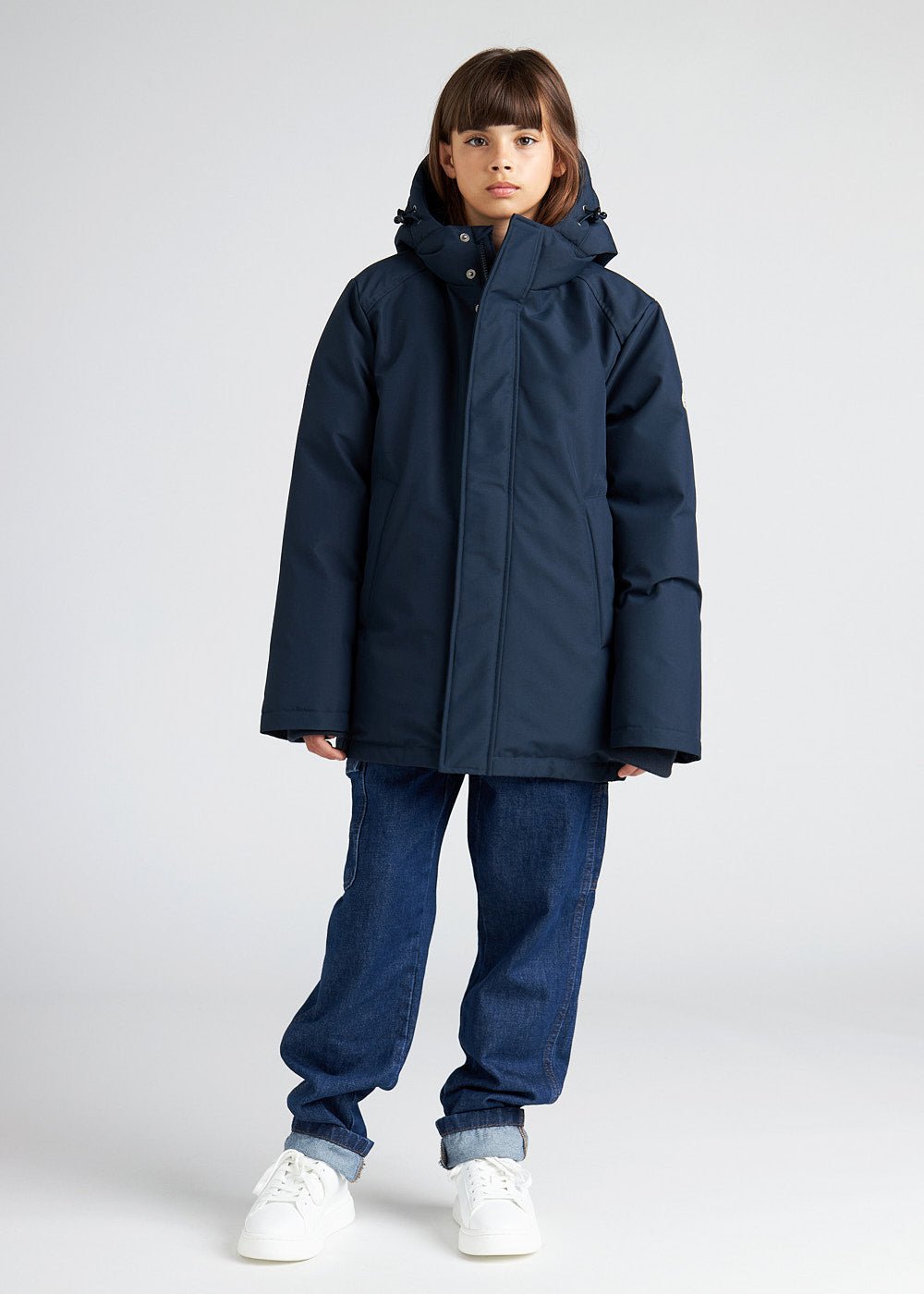 Parka pour enfants Pyrenex Mika amiral-10