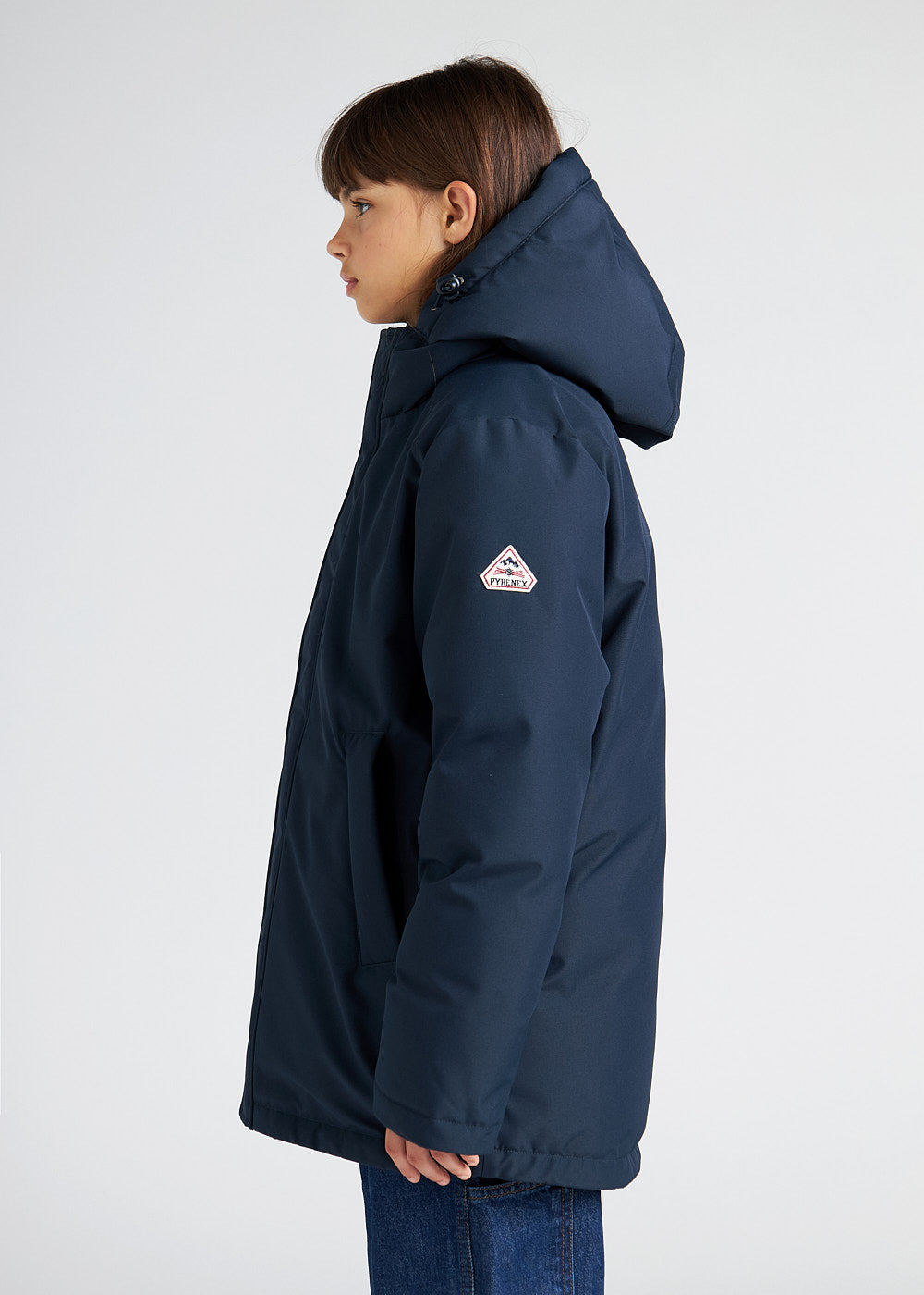 Parka pour enfants Pyrenex Mika amiral-4