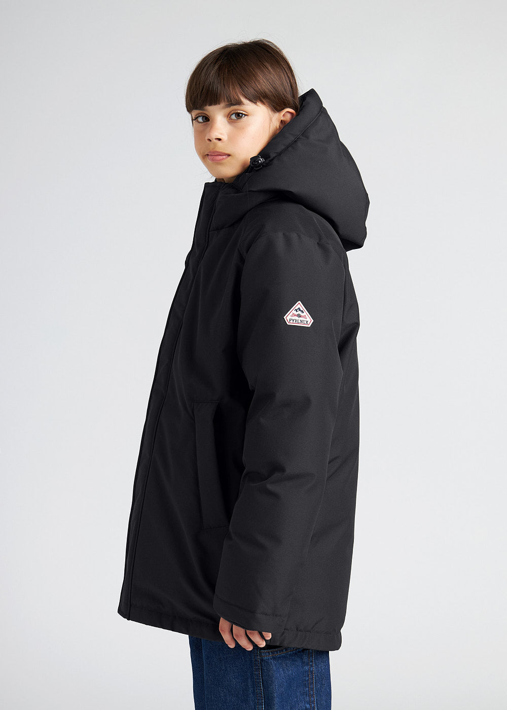 Parka pour enfants Pyrenex Mika noire-4