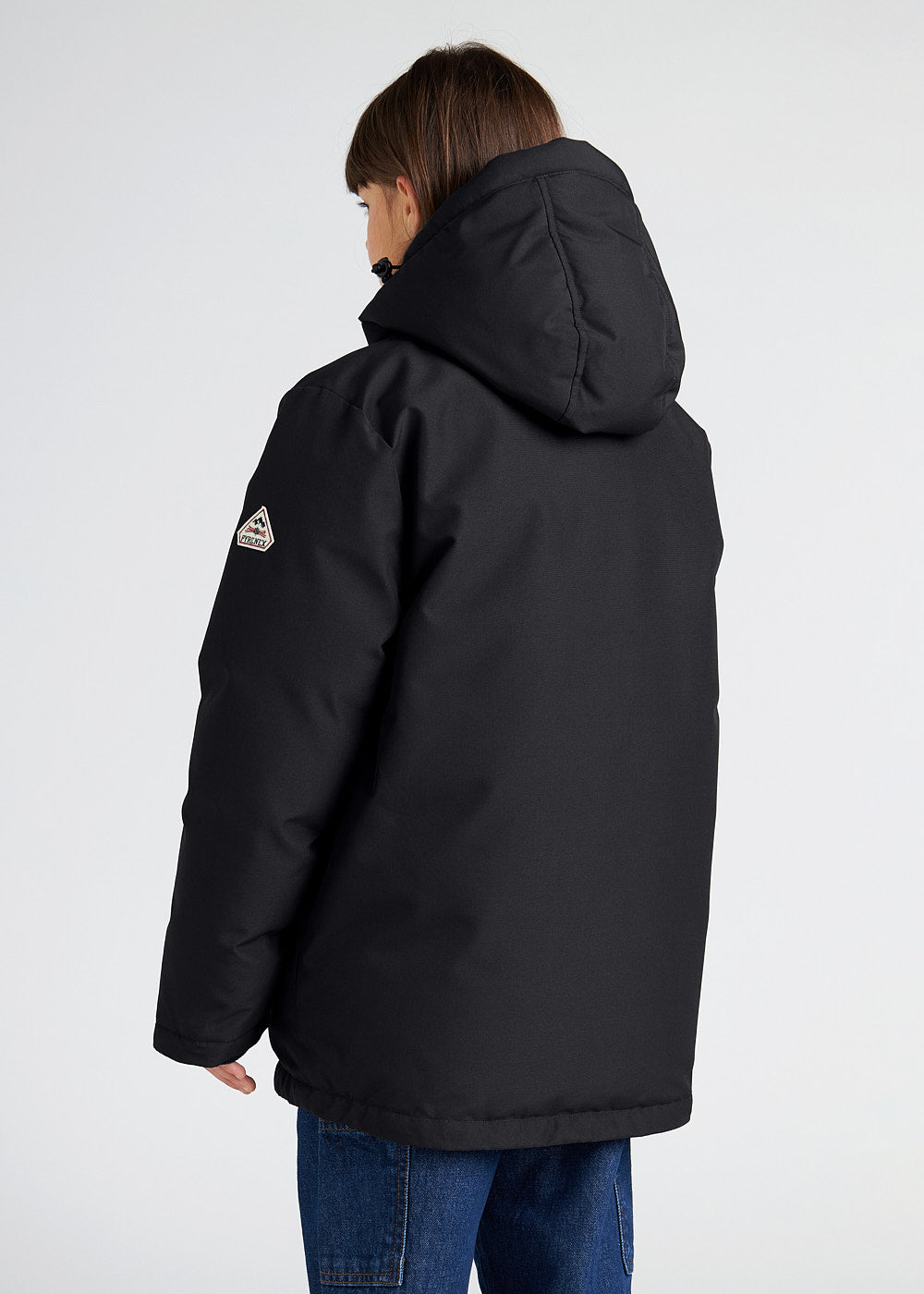 Parka pour enfants Pyrenex Mika noire-5