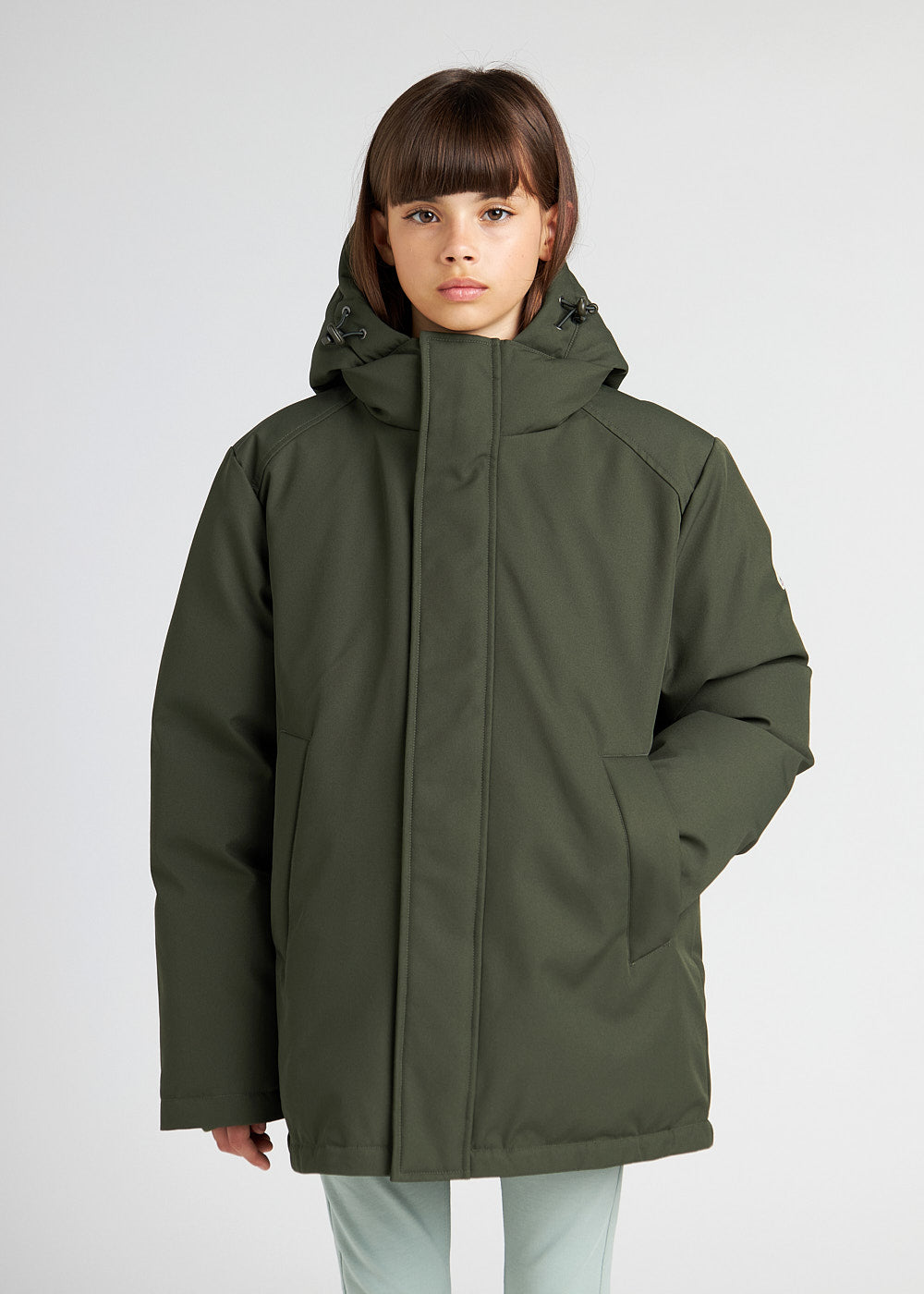 Pyrenex Mika Kinderparka Deep Khaki-1