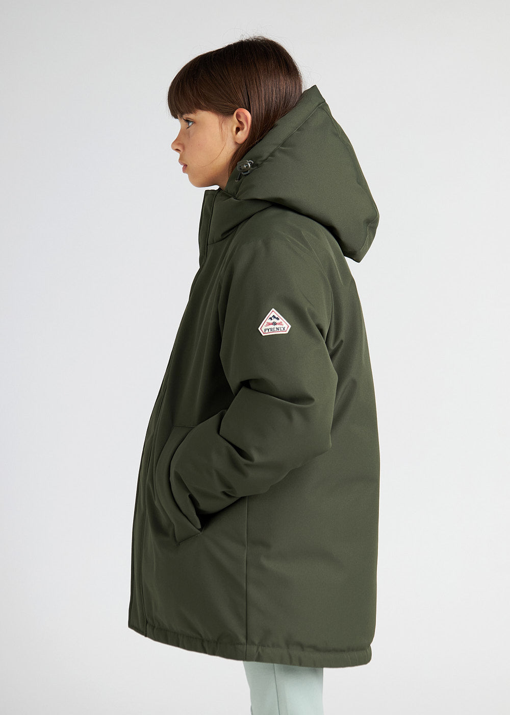 Pyrenex Mika Kinderparka Deep Khaki-5