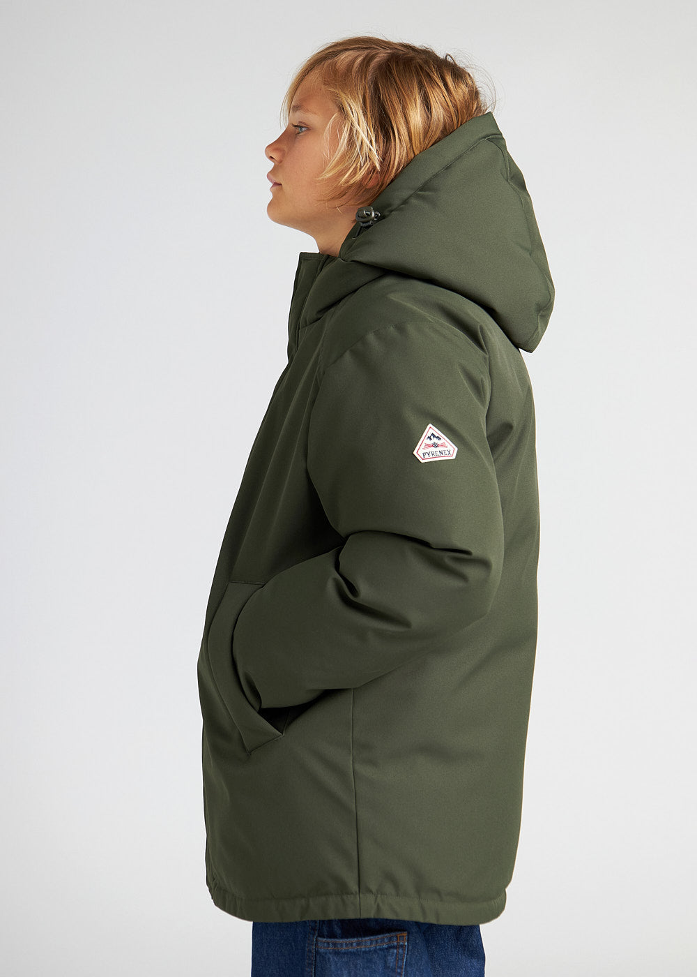 Pyrenex Mika Kinderparka Deep Khaki-8