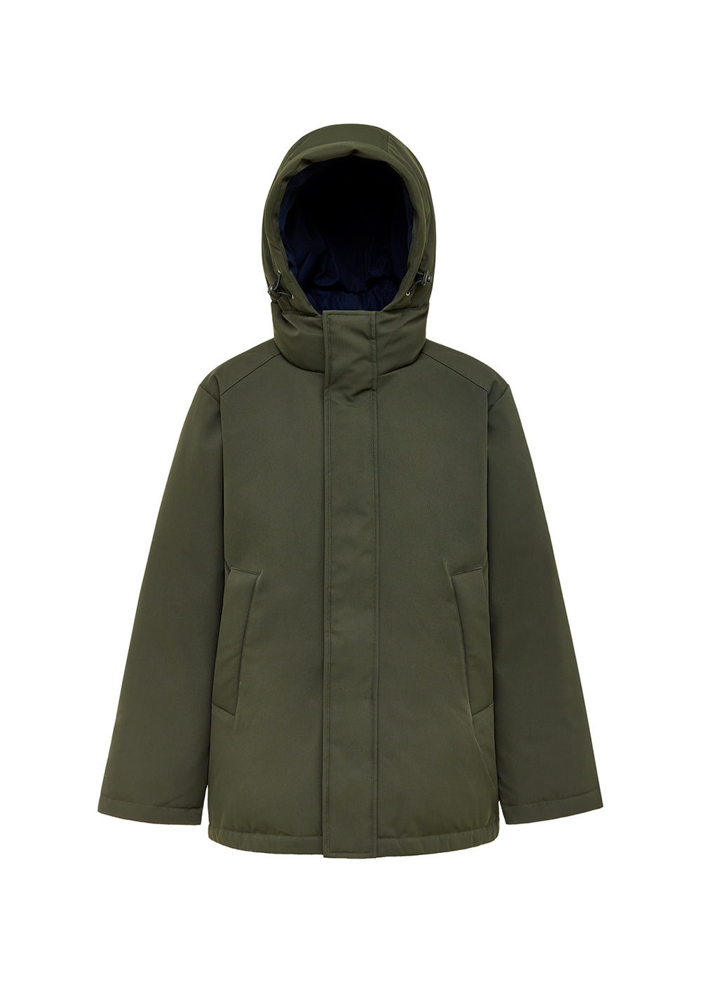 Parka pour enfants Pyrenex Mika deep khaki-10