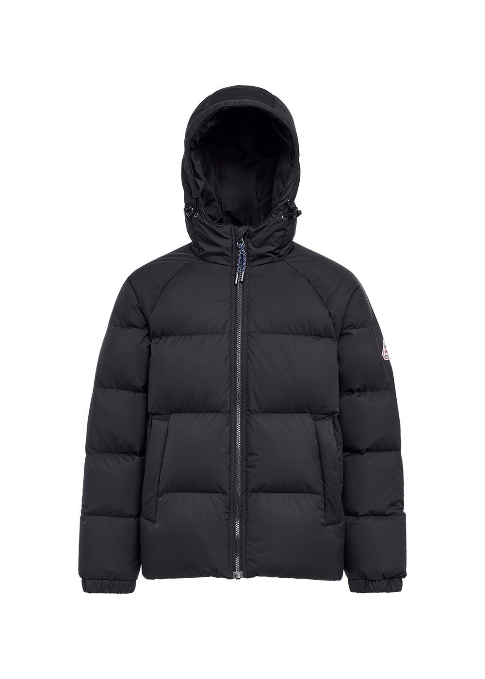 Unisex-Kinder-Daunenjacke mit Kapuze Pyrenex Sten Smooth schwarz-9