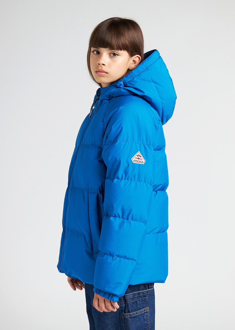 Pyrenex Sten Smooth unisex hooded kids down jacket acdriatic-6