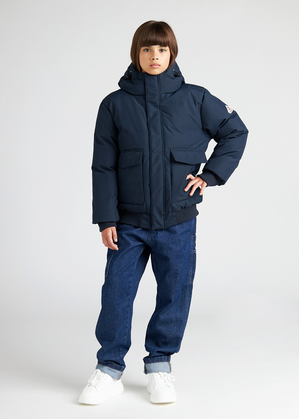 Warme Kinderjacke für den Winter Pyrenex Algot Admiral-1