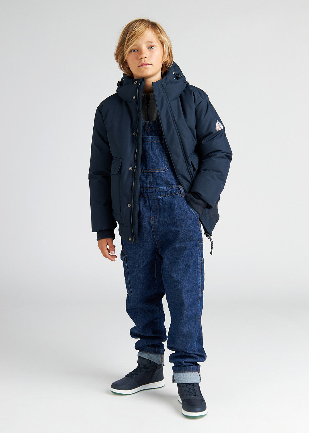 Pyrenex Algot Amiral warm winter children's jacket-4