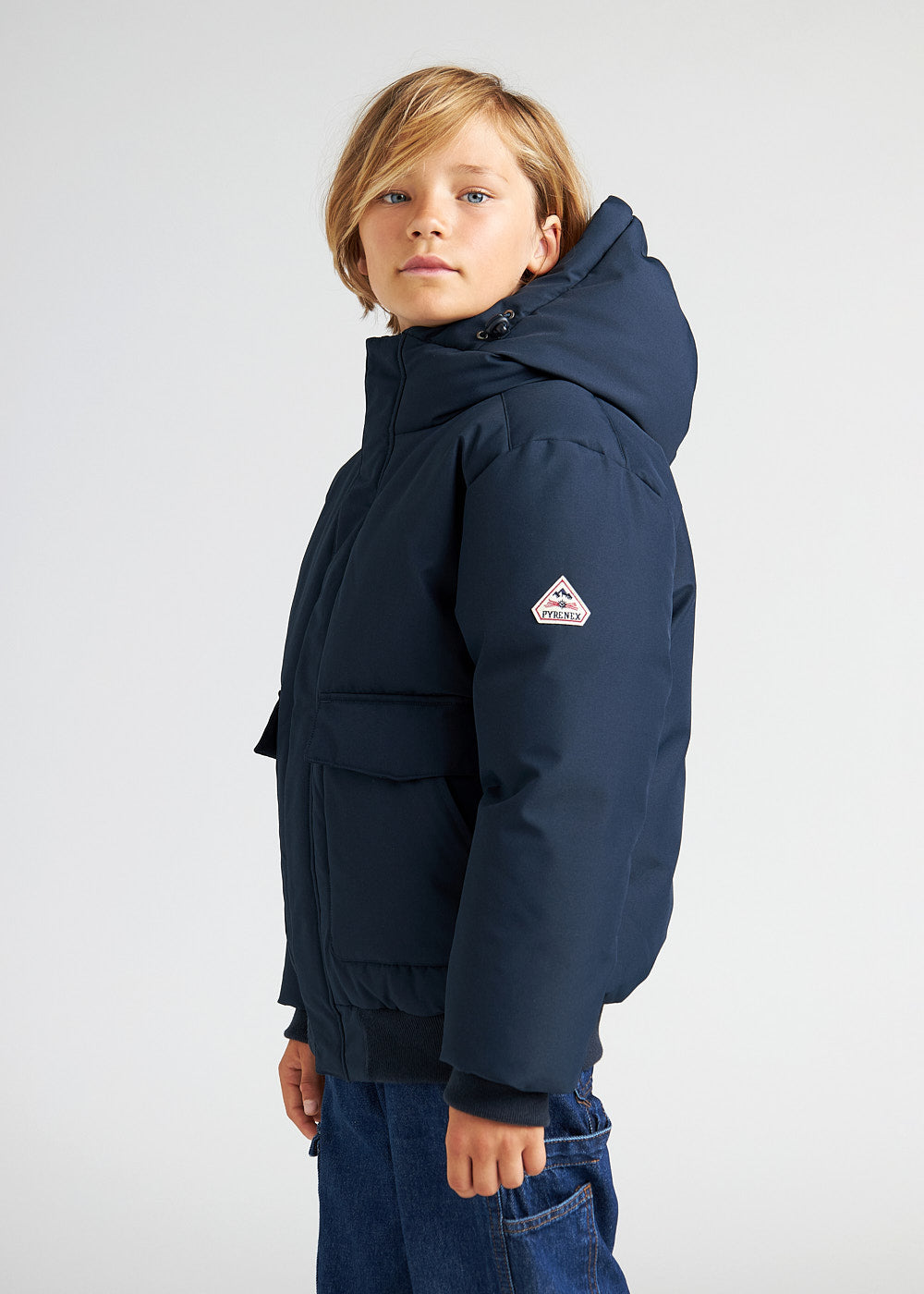 Warme Kinderjacke für den Winter Pyrenex Algot Admiral-6