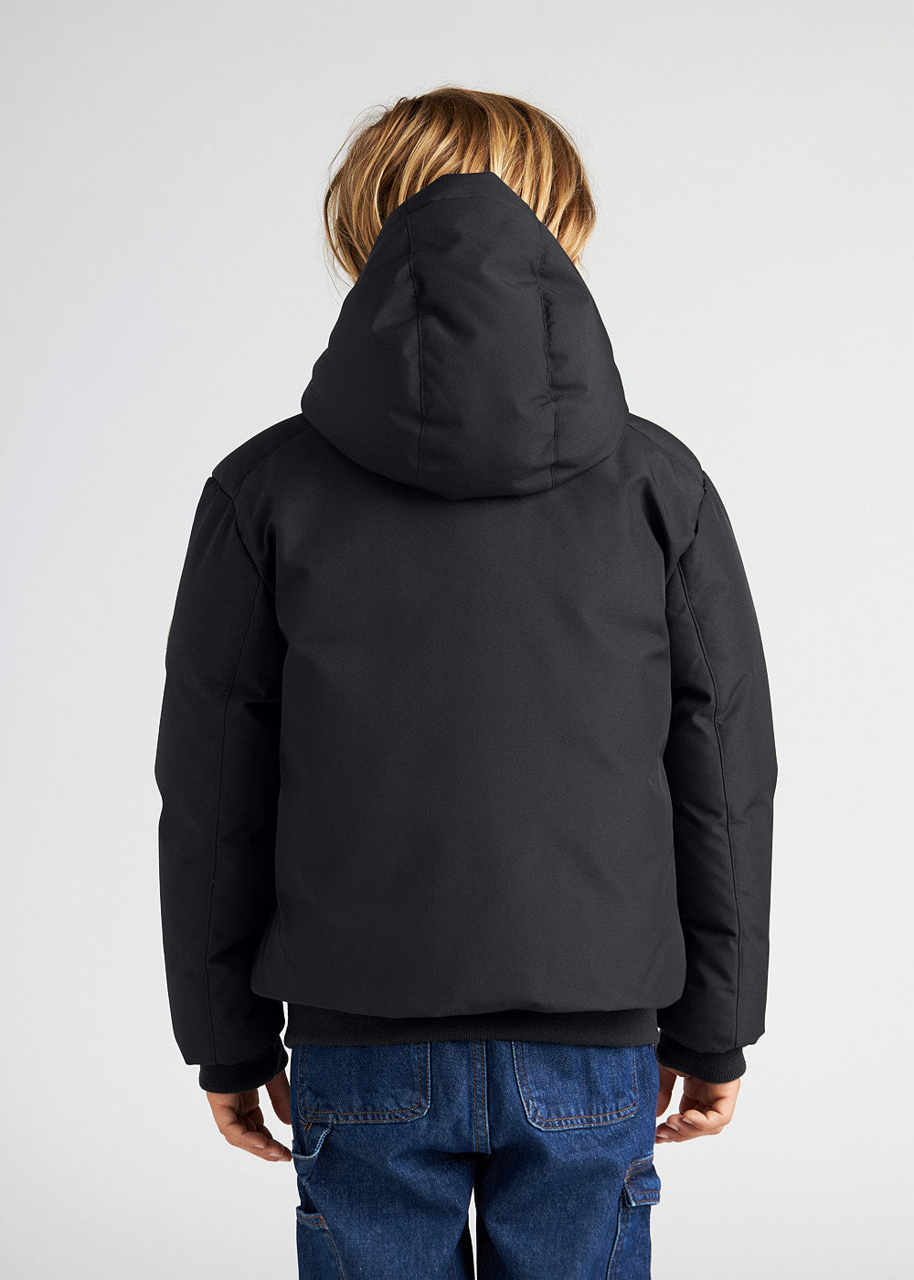 Blouson enfants chaud pour l'hiver Pyrenex Algot noir-7