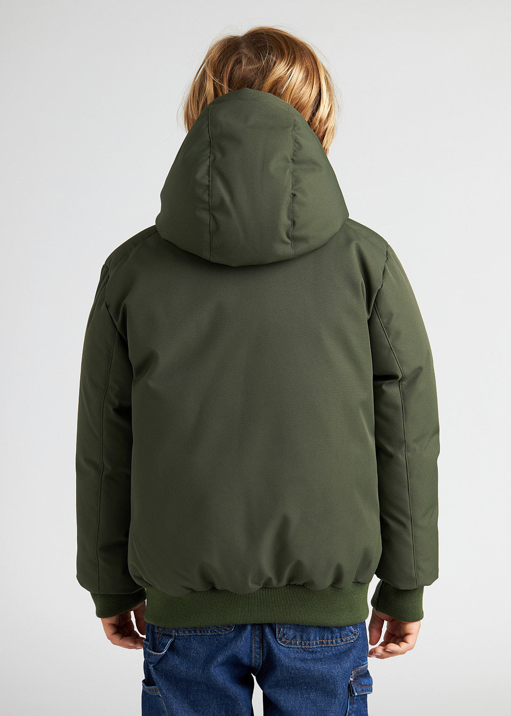 Warme Kinderjacke für den Winter Pyrenex Algot Deep Khaki-7