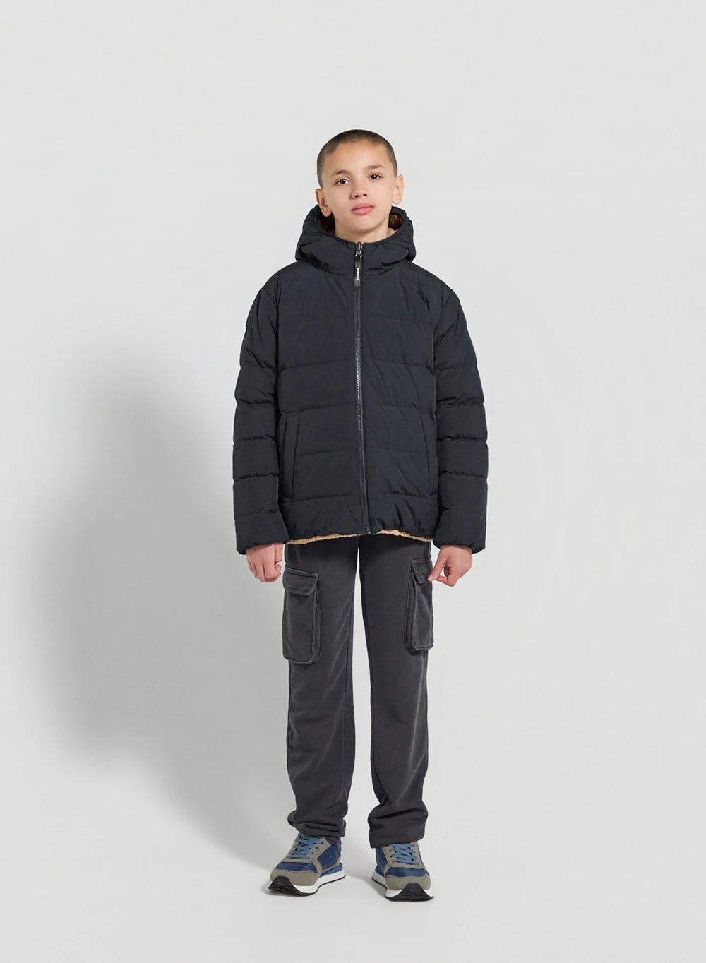 Doudoune réversible enfant Pyrenex Keylinn noire