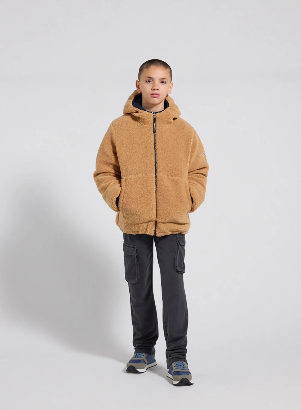 Doudoune réversible enfant Pyrenex Keylinn bleu marine