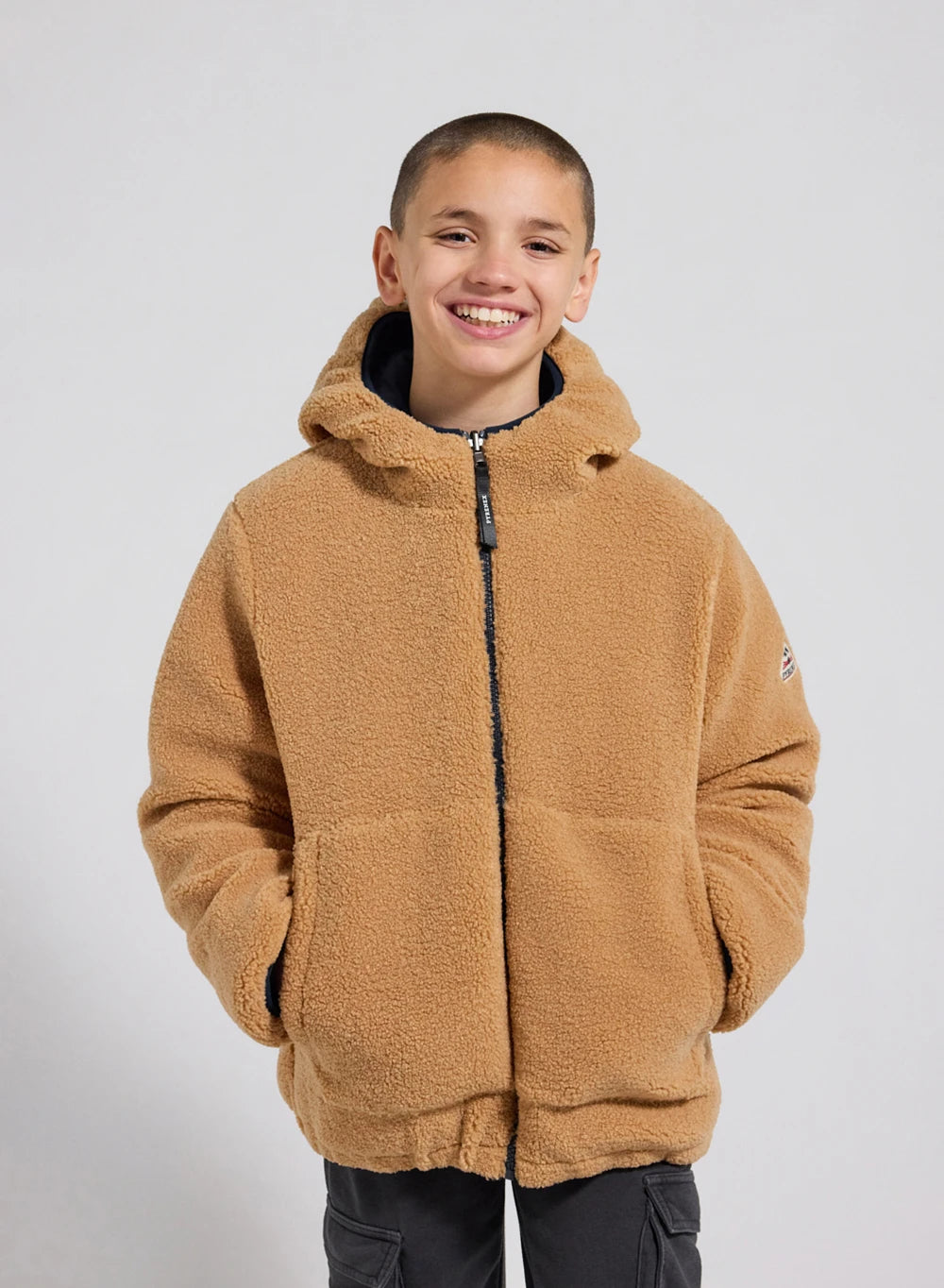 Doudoune réversible enfant Pyrenex Keylinn bleu marine