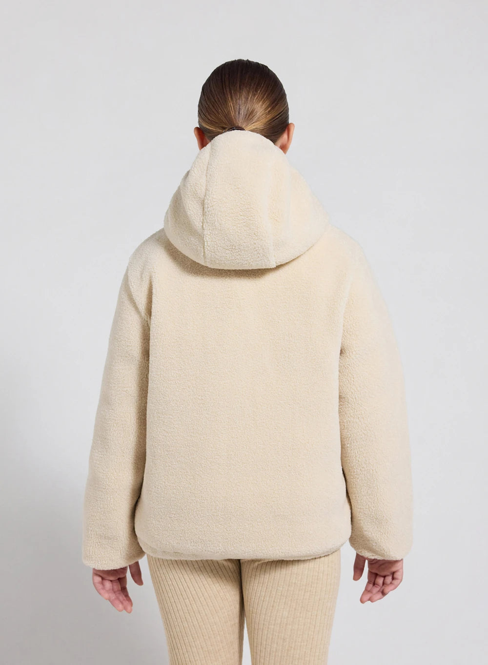 Wendbare Kinder-Daunenjacke Pyrenex Keylinn Hellrosa-9