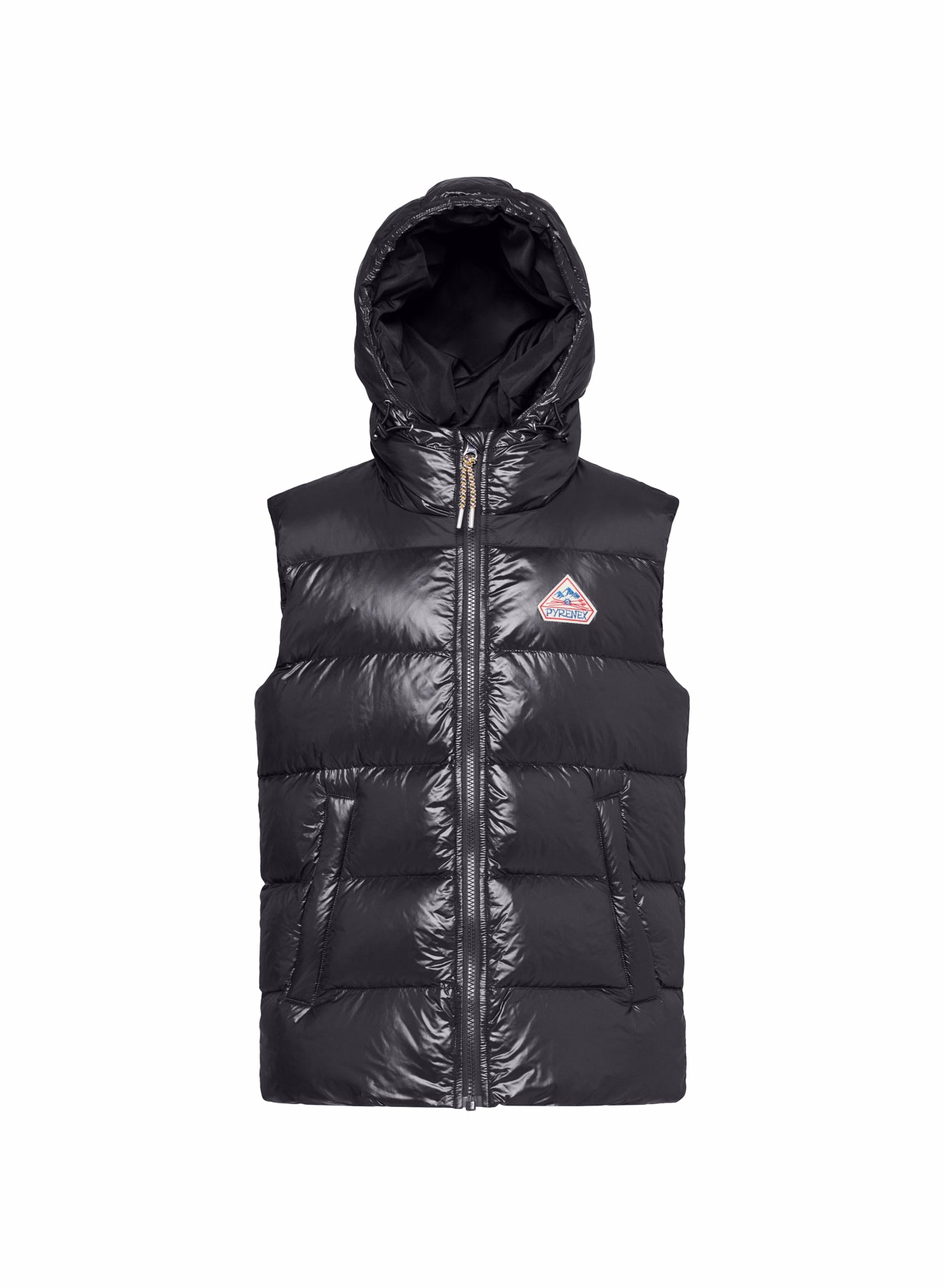 Pyrenex John black children's sleeveless down jacket-10