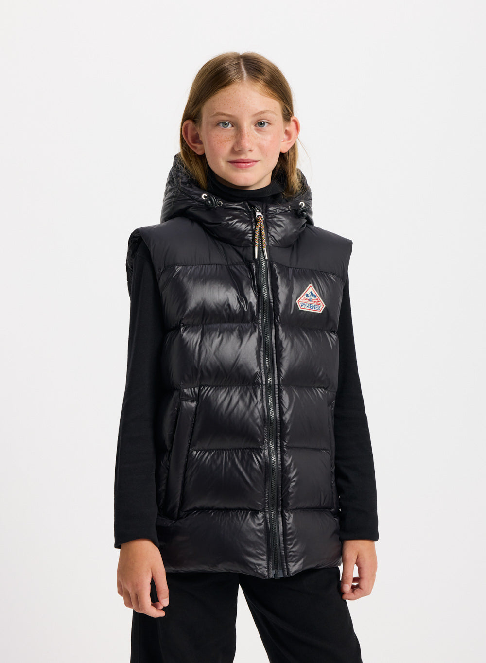 Doudoune sans manches enfants à capuche John Pyrenex FR
