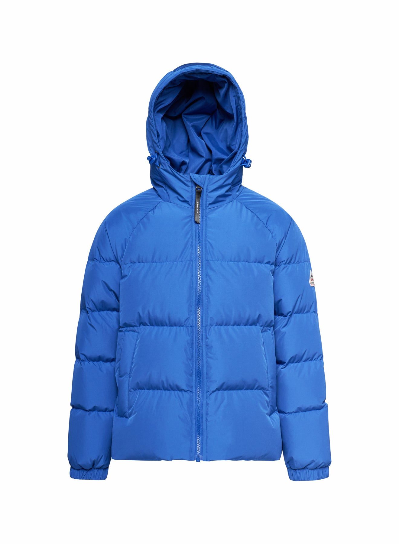 Pyrenex Sten Smooth unisex children's hooded down jacket, blue-12