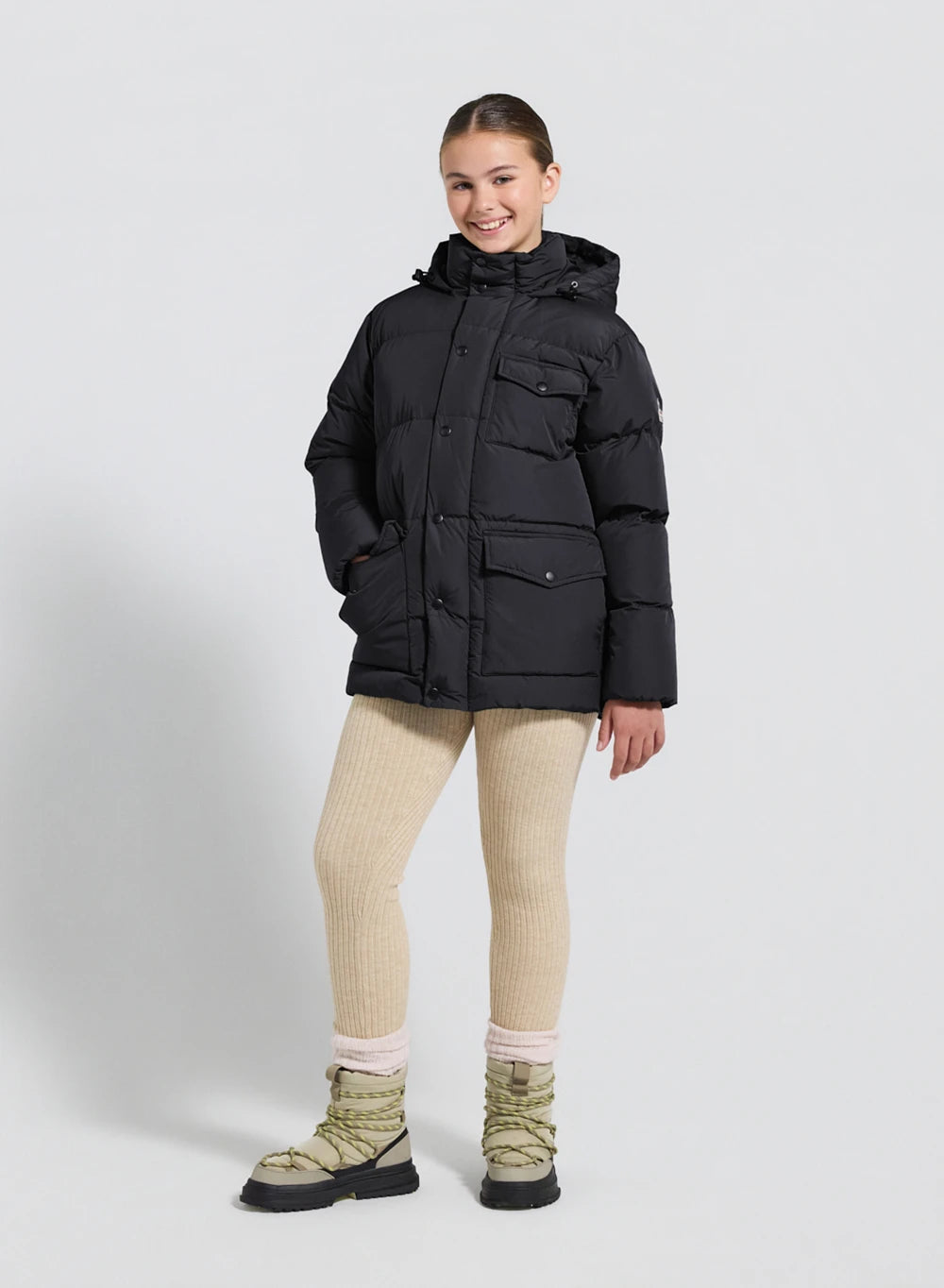 Doudoune hiver enfant Soal noire