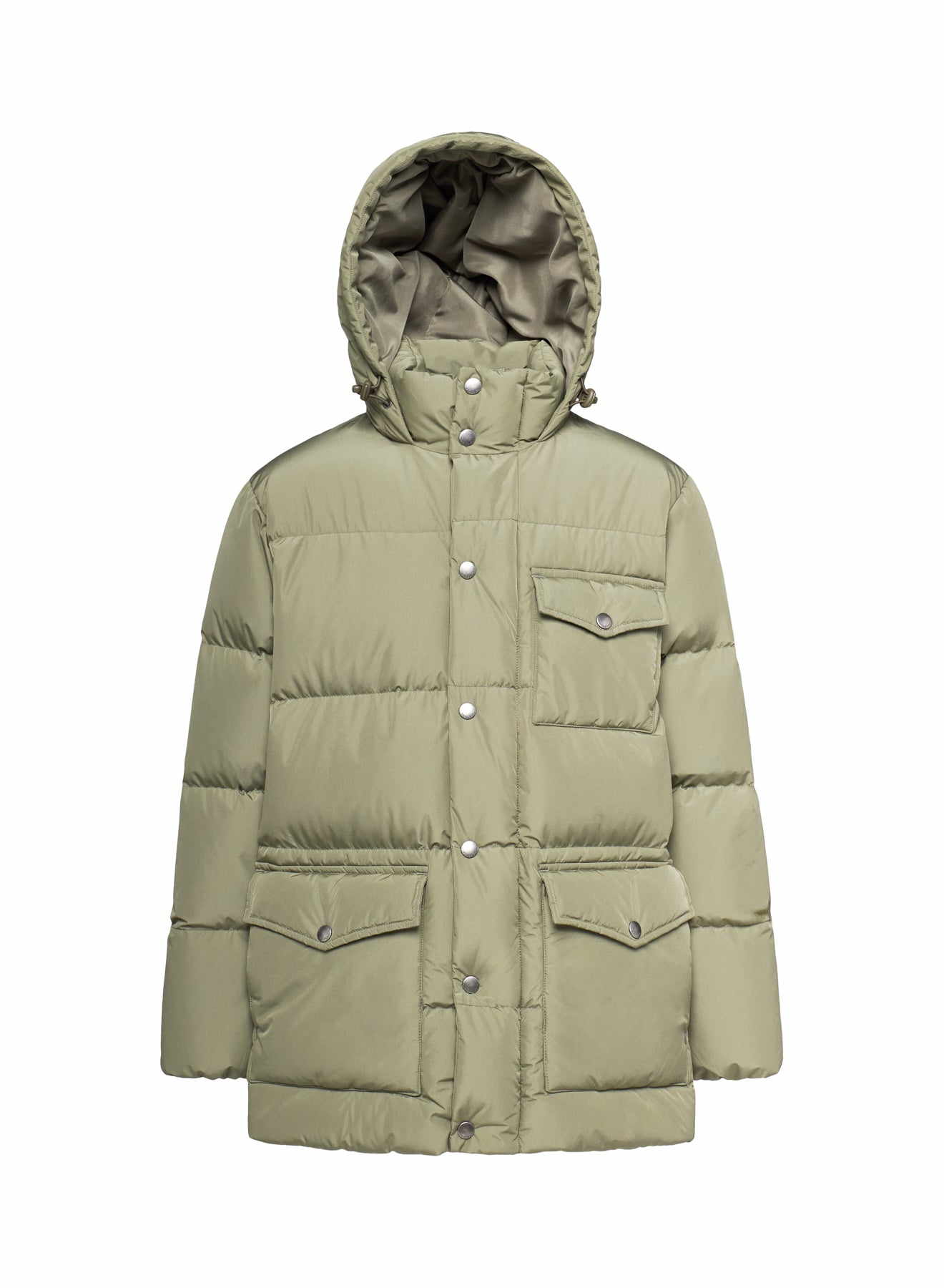 Soal children's winter down jacket in light khaki-10