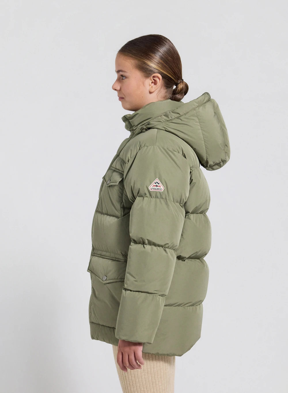 Doudoune hiver enfant Soal kaki clair