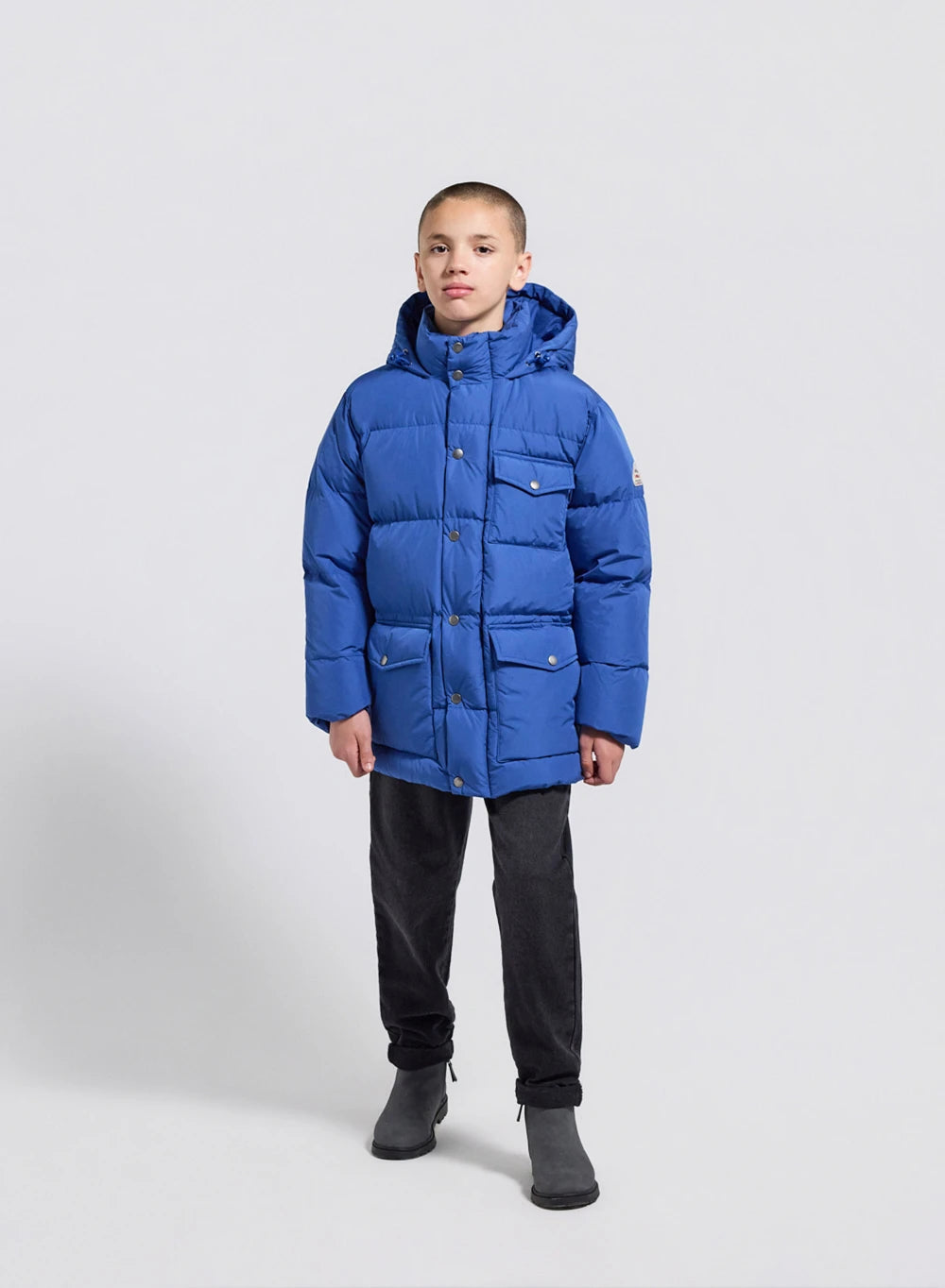 Doudoune hiver enfant Soal bleue