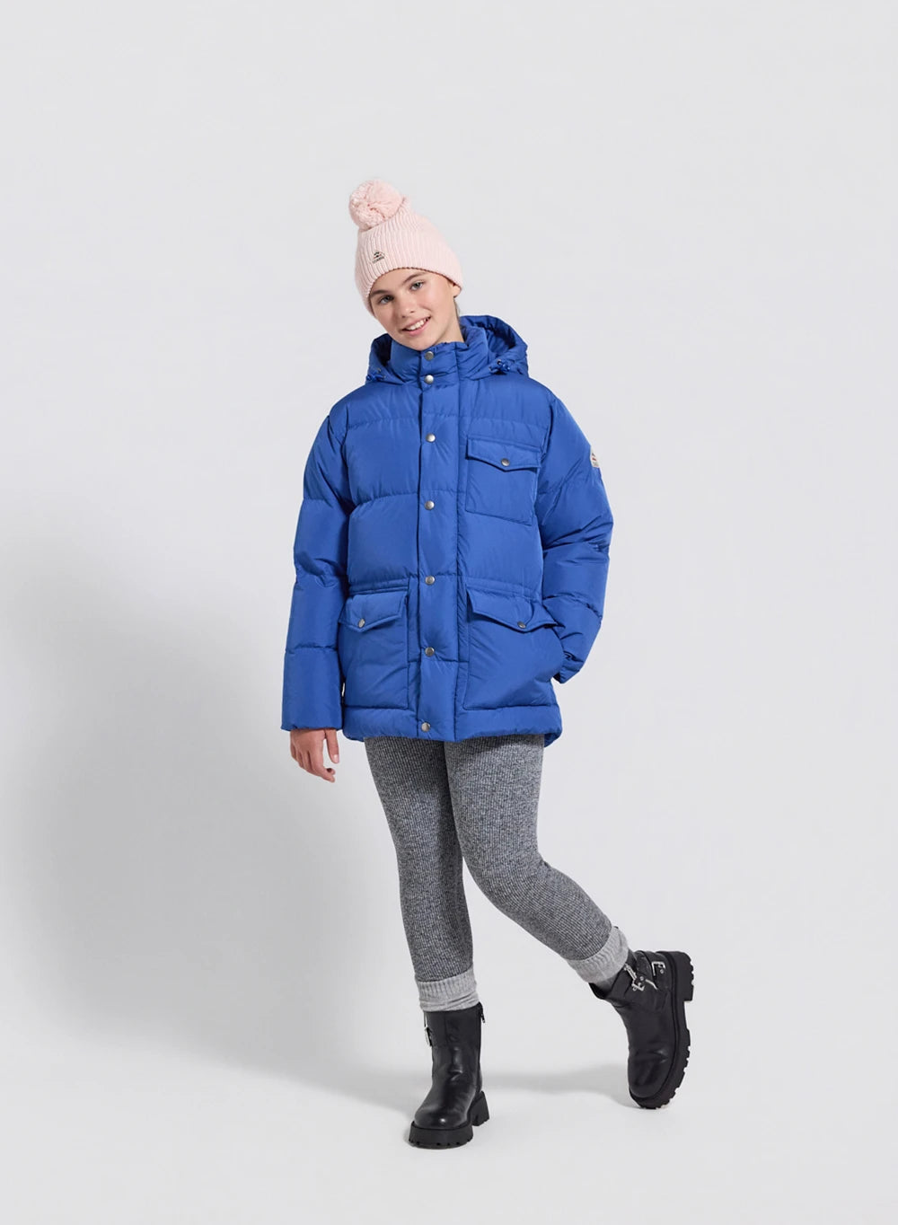 Doudoune hiver enfant Soal bleue