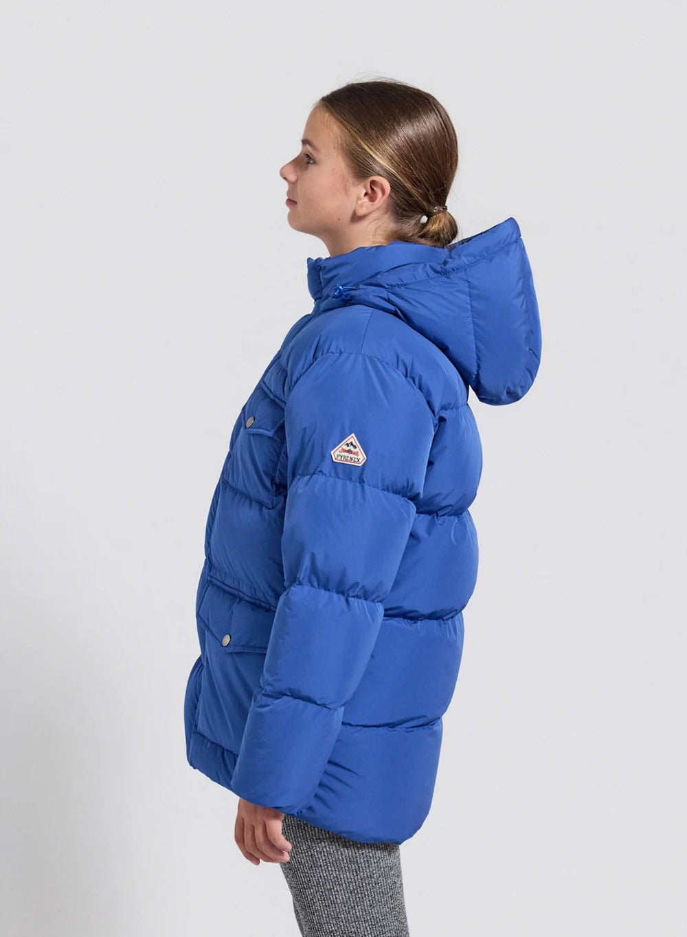 Soal blue children's winter down jacket-5