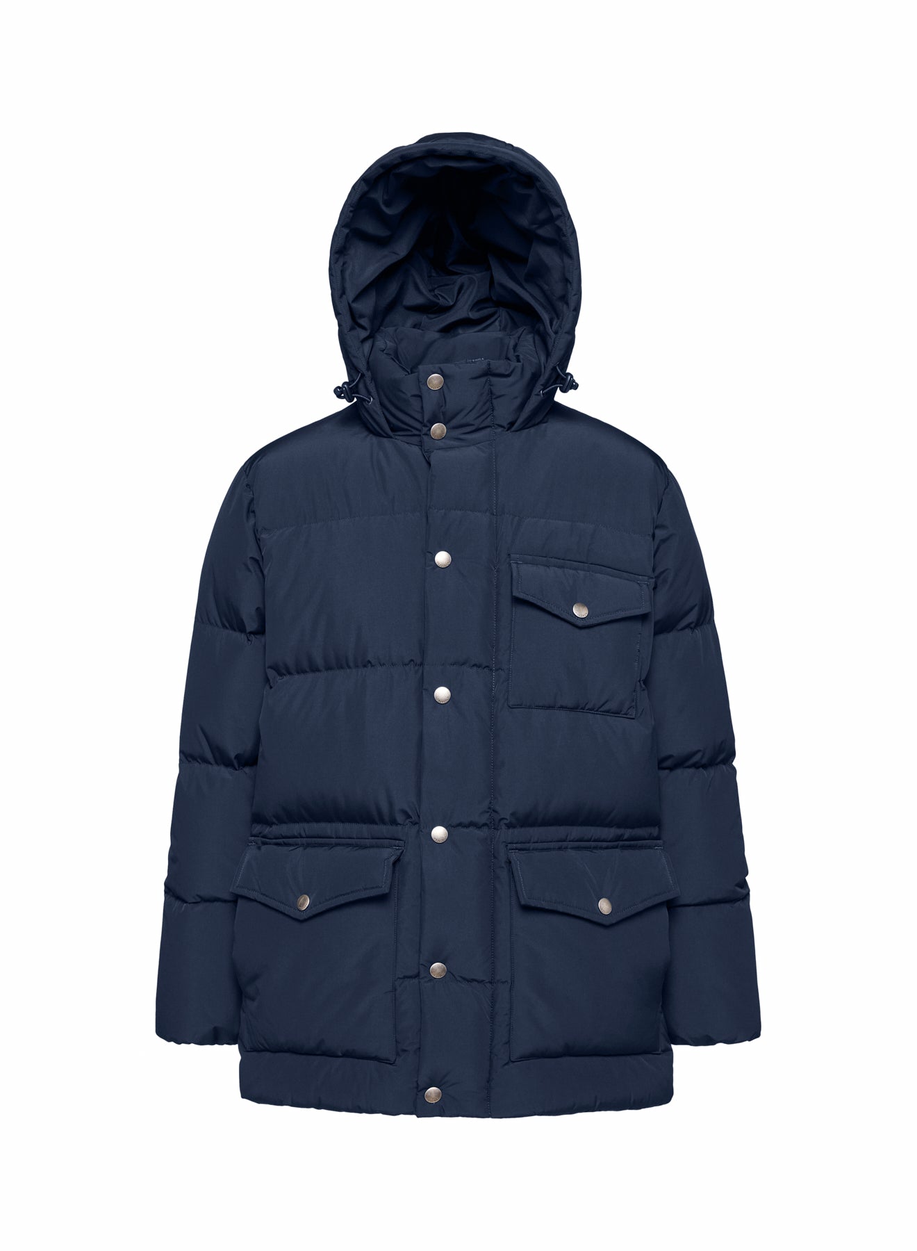 Soal navy blue children's winter down jacket-10
