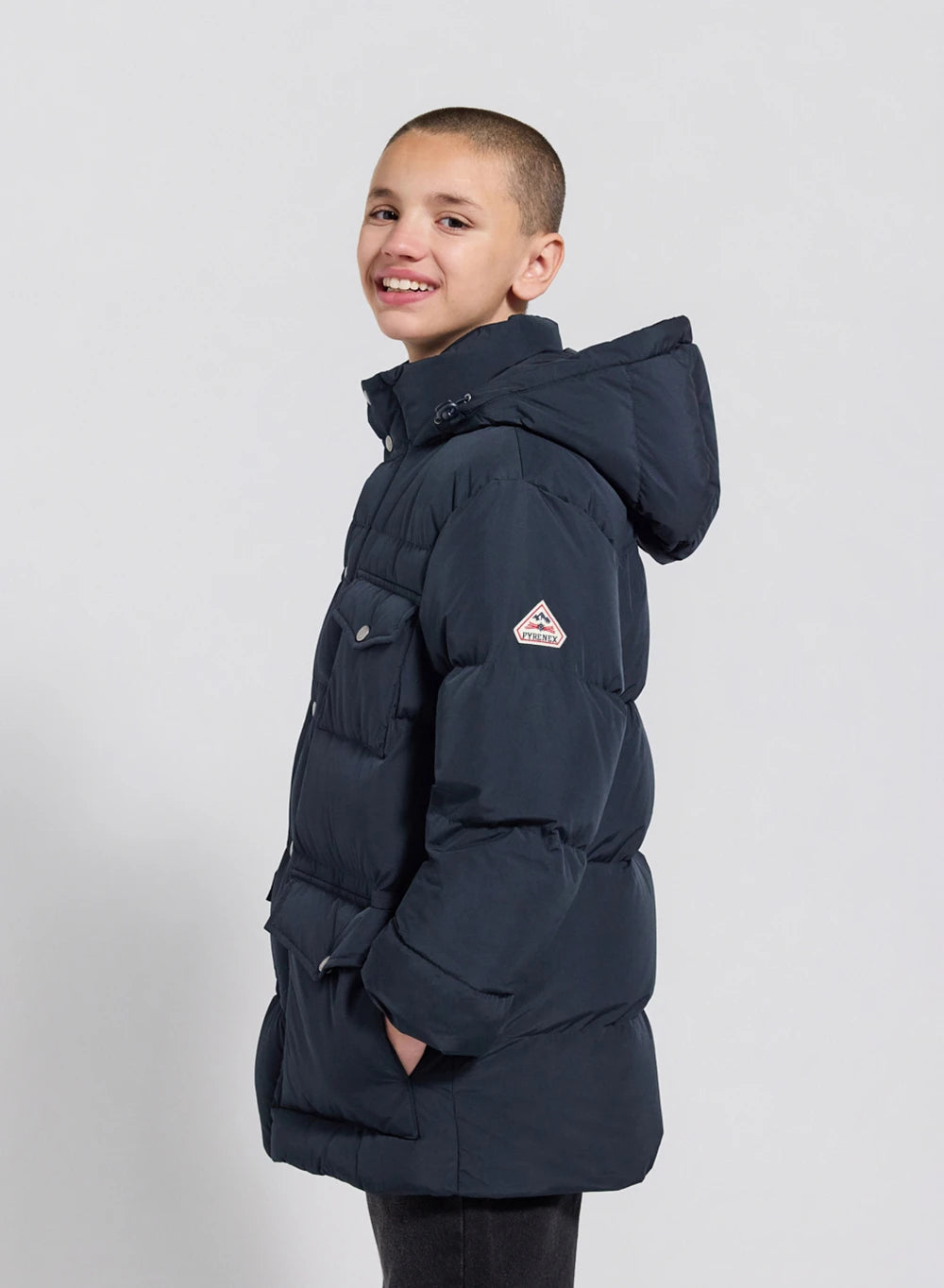 Doudoune hiver enfant Soal bleu marine