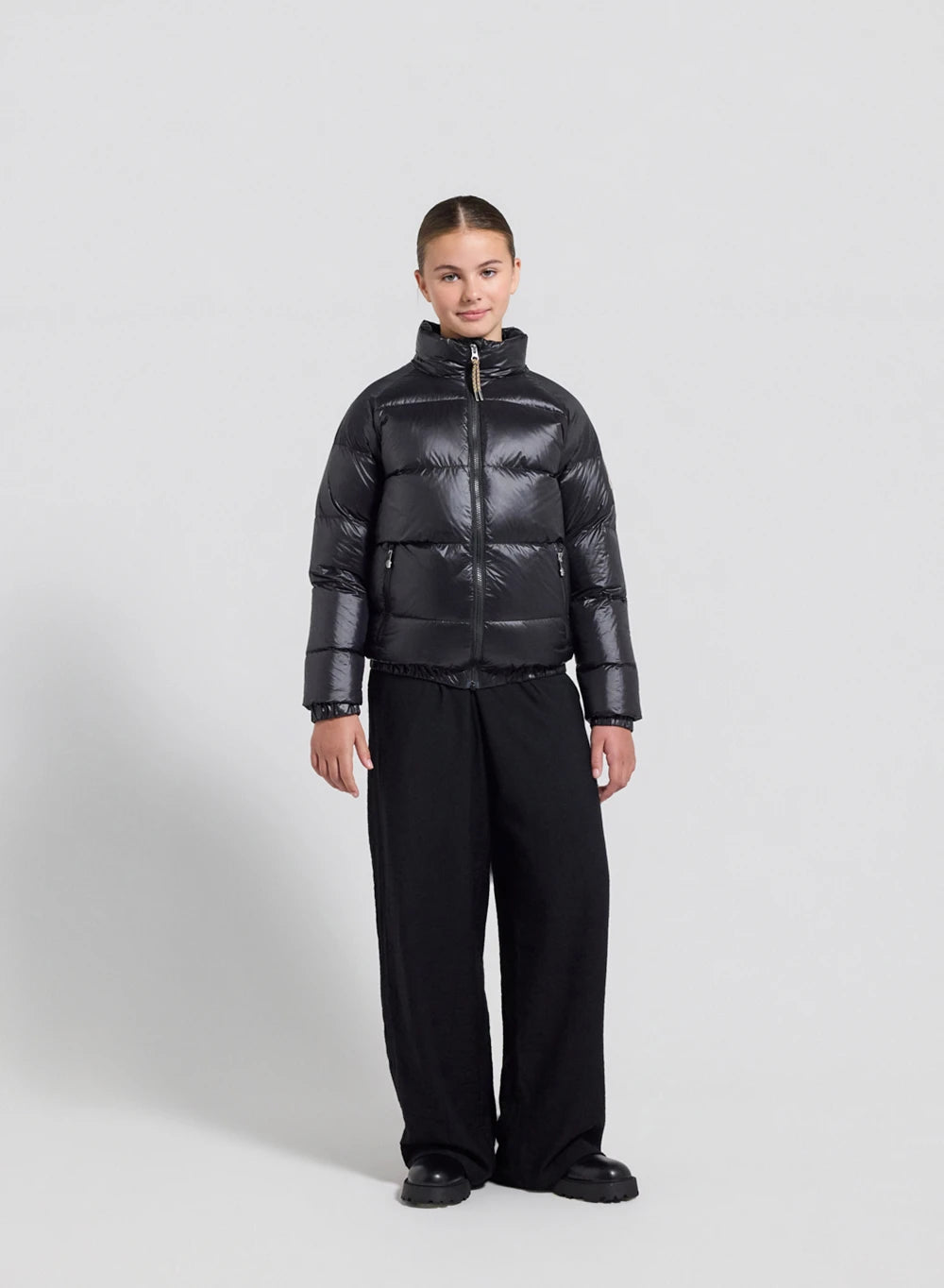 Kinderdaunenjacke Pyrenex Vintage Mythic schwarz-5