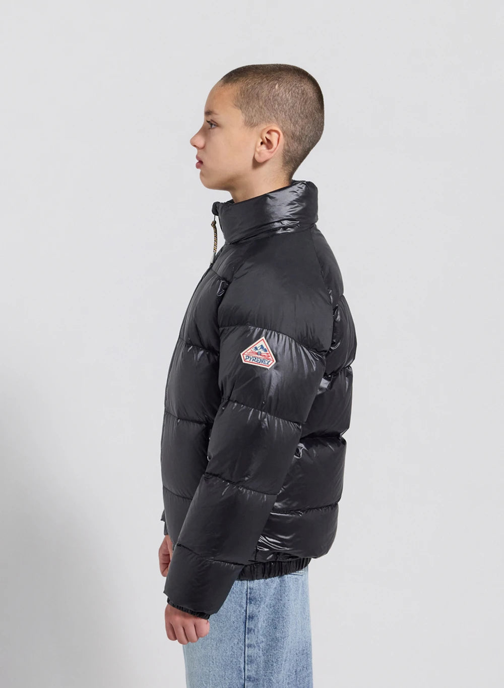 Kinderdaunenjacke Pyrenex Vintage Mythic schwarz-6