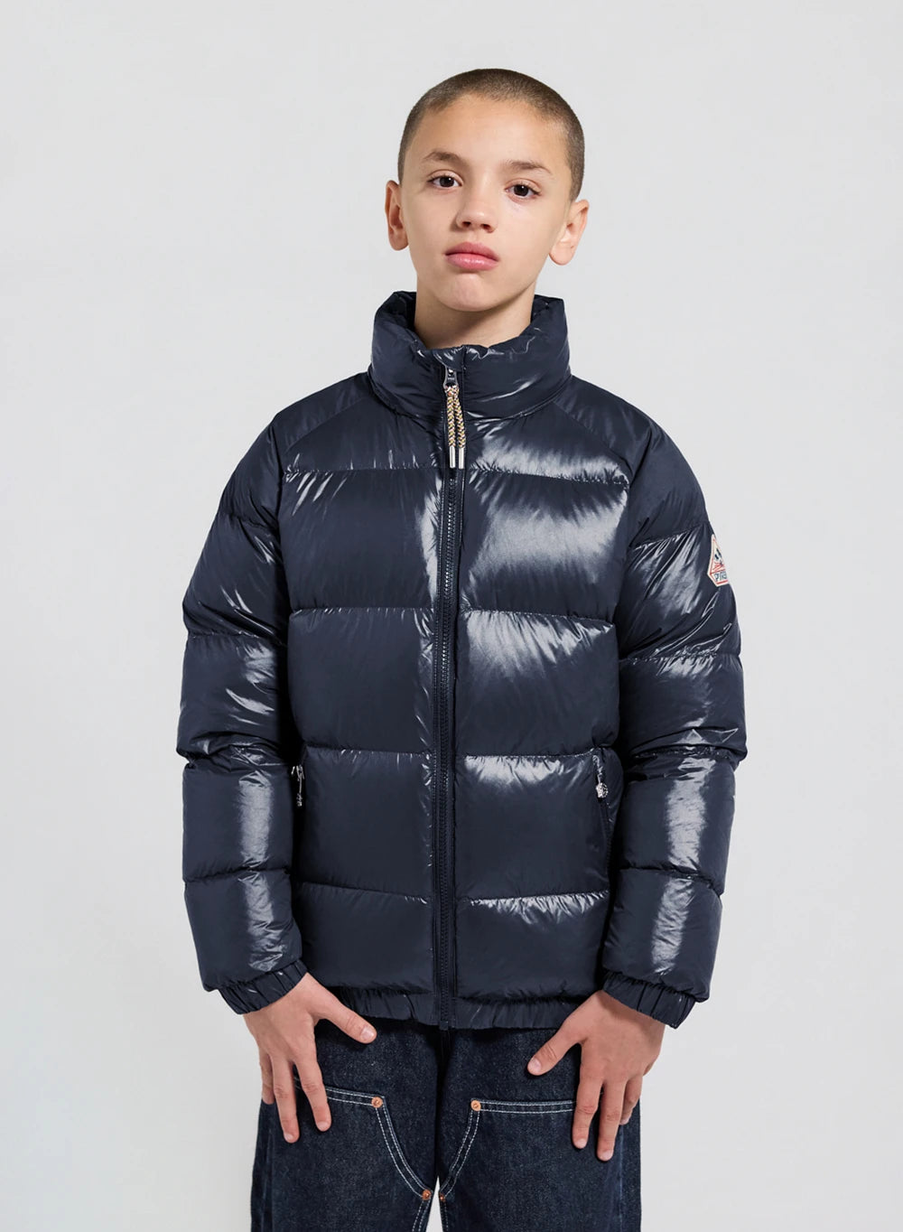 Pyrenex Vintage Mythic Kinder-Daunenjacke, marineblau-1